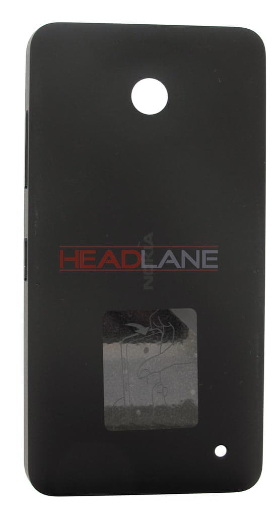 Nokia Lumia 630 Battery Cover - Black - 02505S5 - Nokia Replacement Part