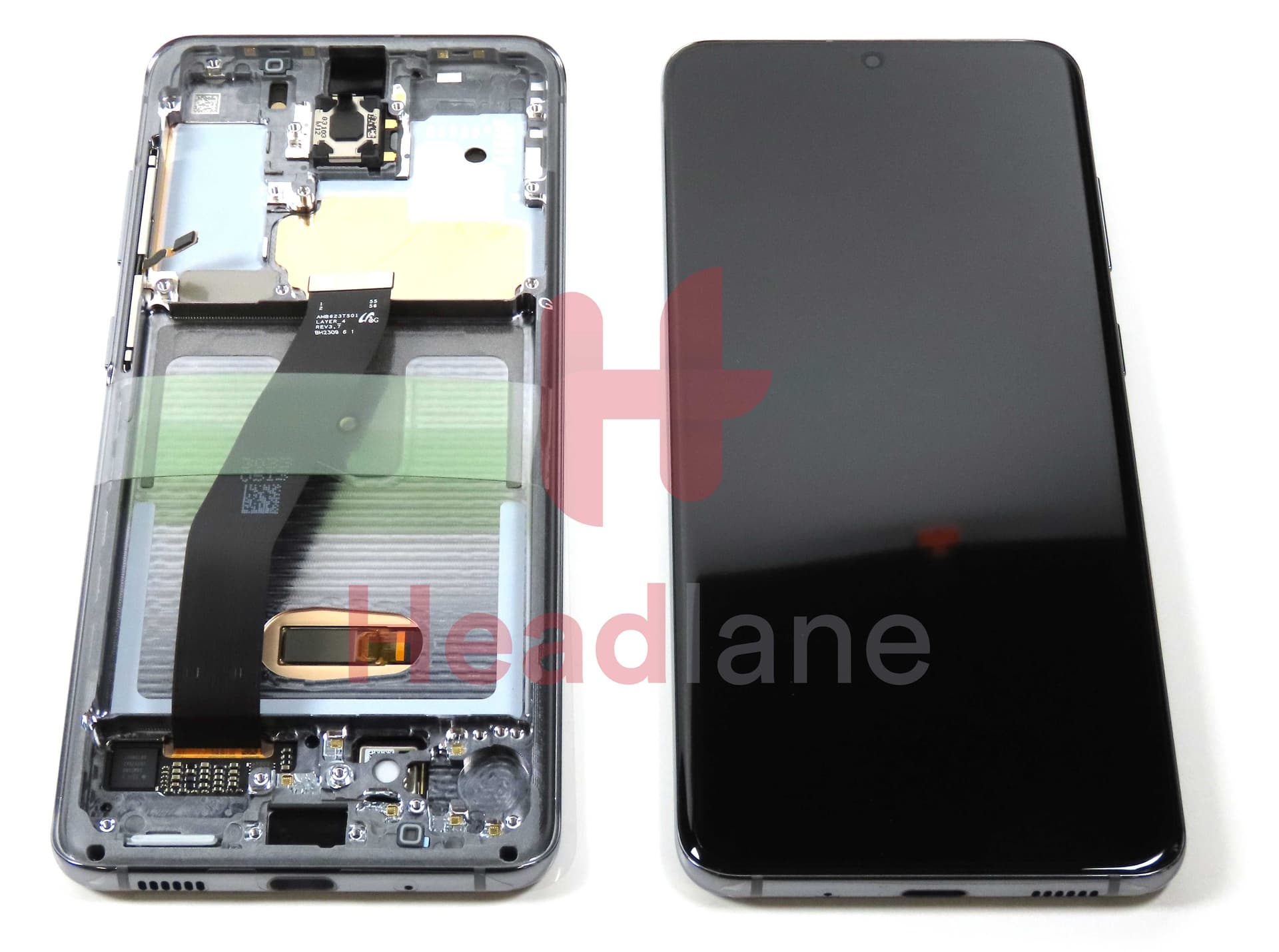 Samsung SM-G980 Galaxy S20 LCD Display / Screen + Touch - Grey (No Camera) - GH82-31432A