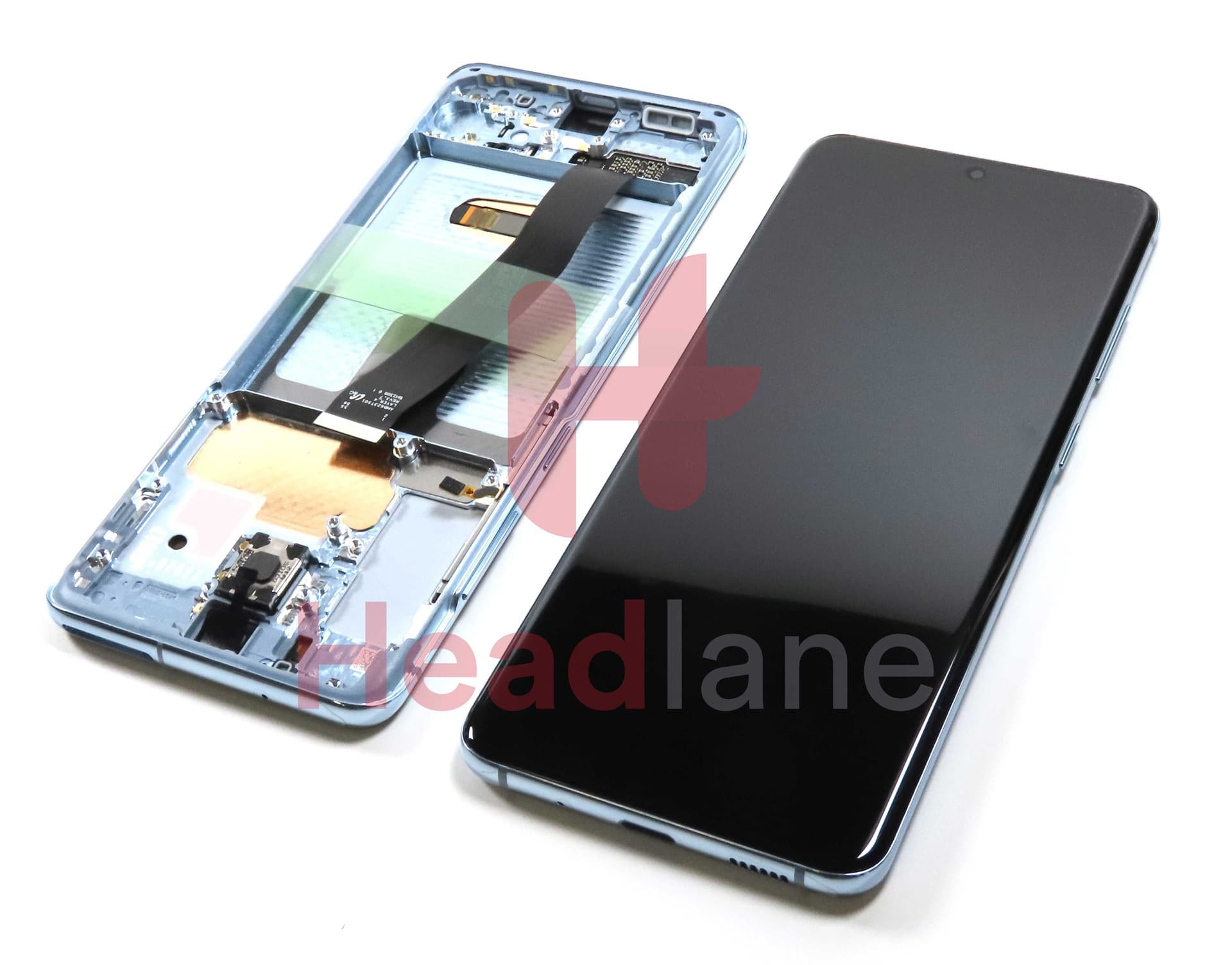 Samsung SM-G980 Galaxy S20 LCD Display / Screen + Touch - Blue (No Camera) - GH82-31432D - Samsung Replacement Part