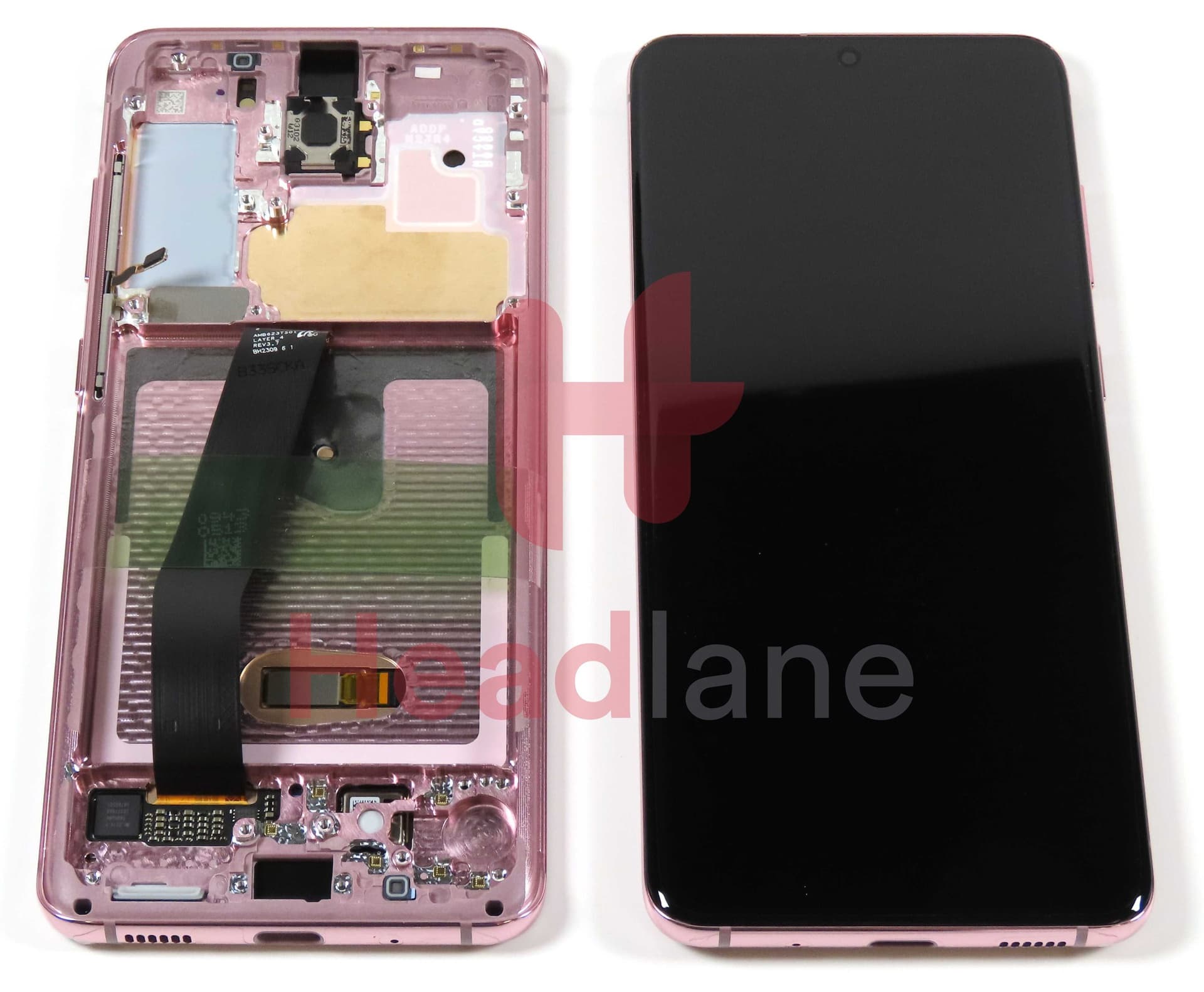 Samsung SM-G980 Galaxy S20 LCD Display / Screen + Touch - Pink (No Camera) - GH82-31434C