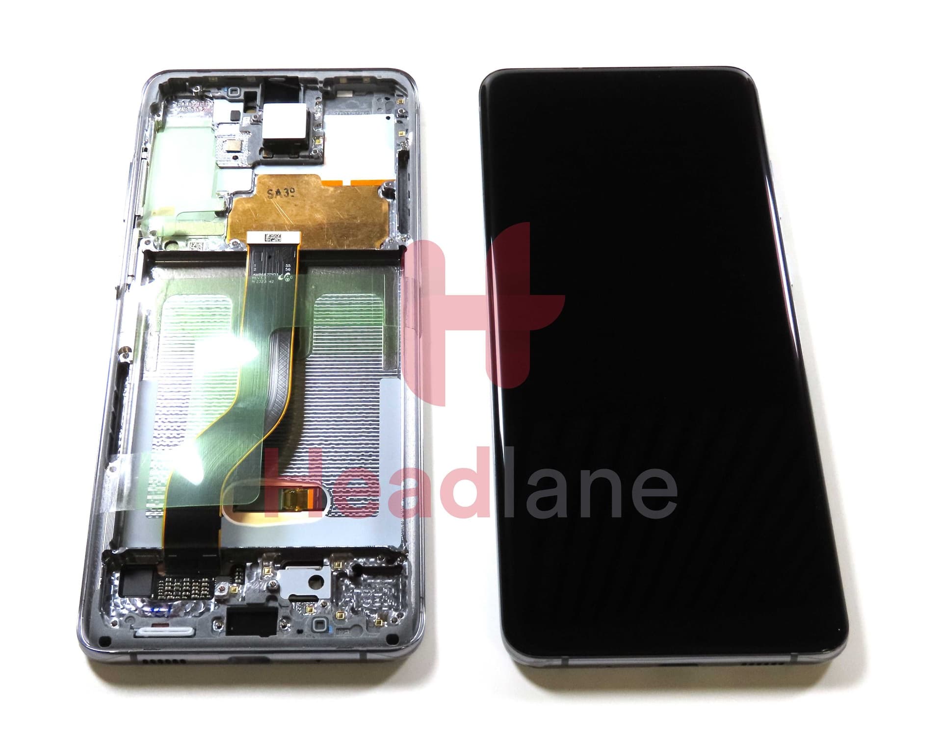 Samsung SM-G986 Galaxy S20+ / S20 Plus LCD Display / Screen + Touch - Grey (No Camera) - GH82-31444E - Samsung Replacement Part