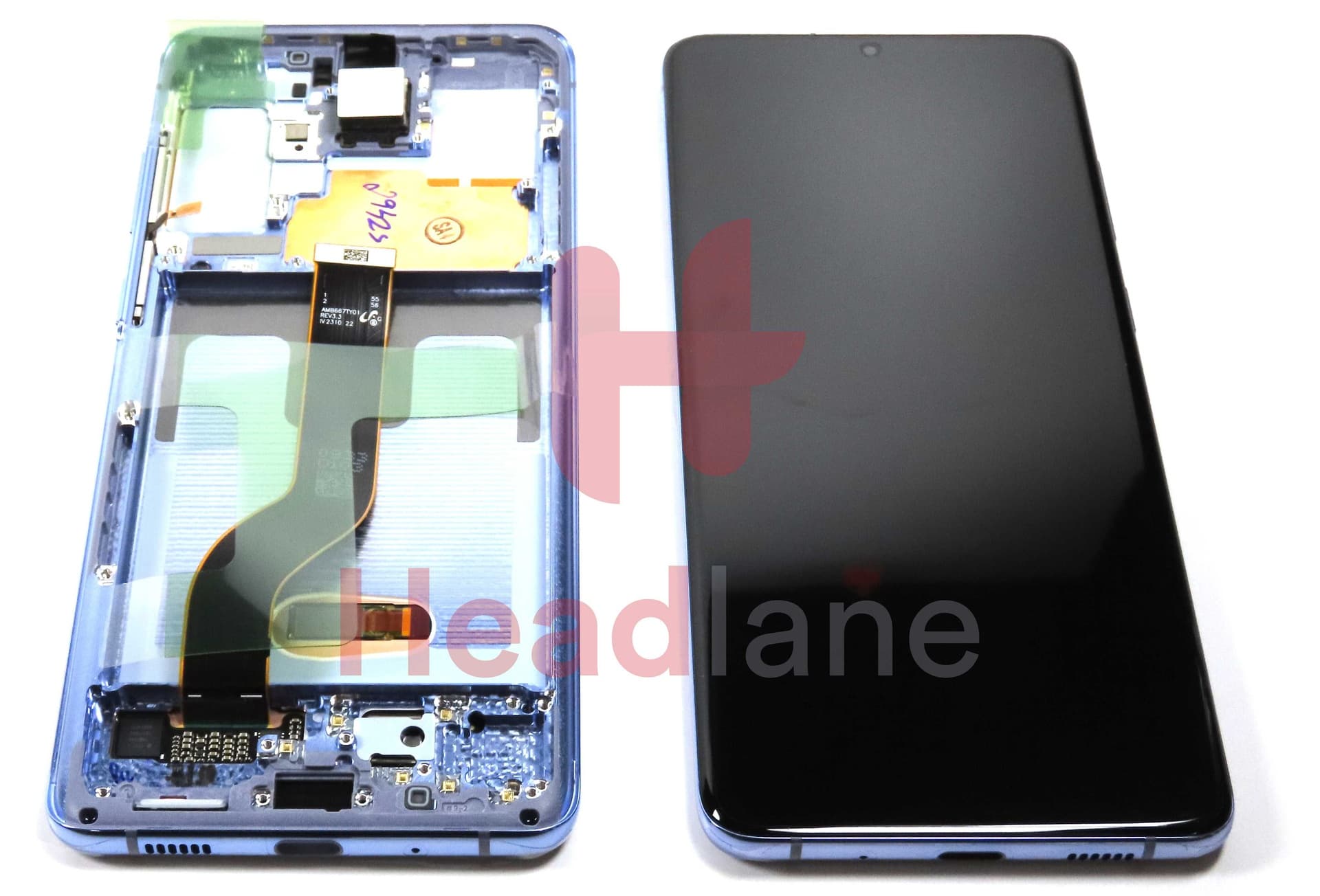 Samsung SM-G986 Galaxy S20+ / S20 Plus LCD Display / Screen + Touch - Purple (BTS Edition) (No Camera) - GH82-31441K