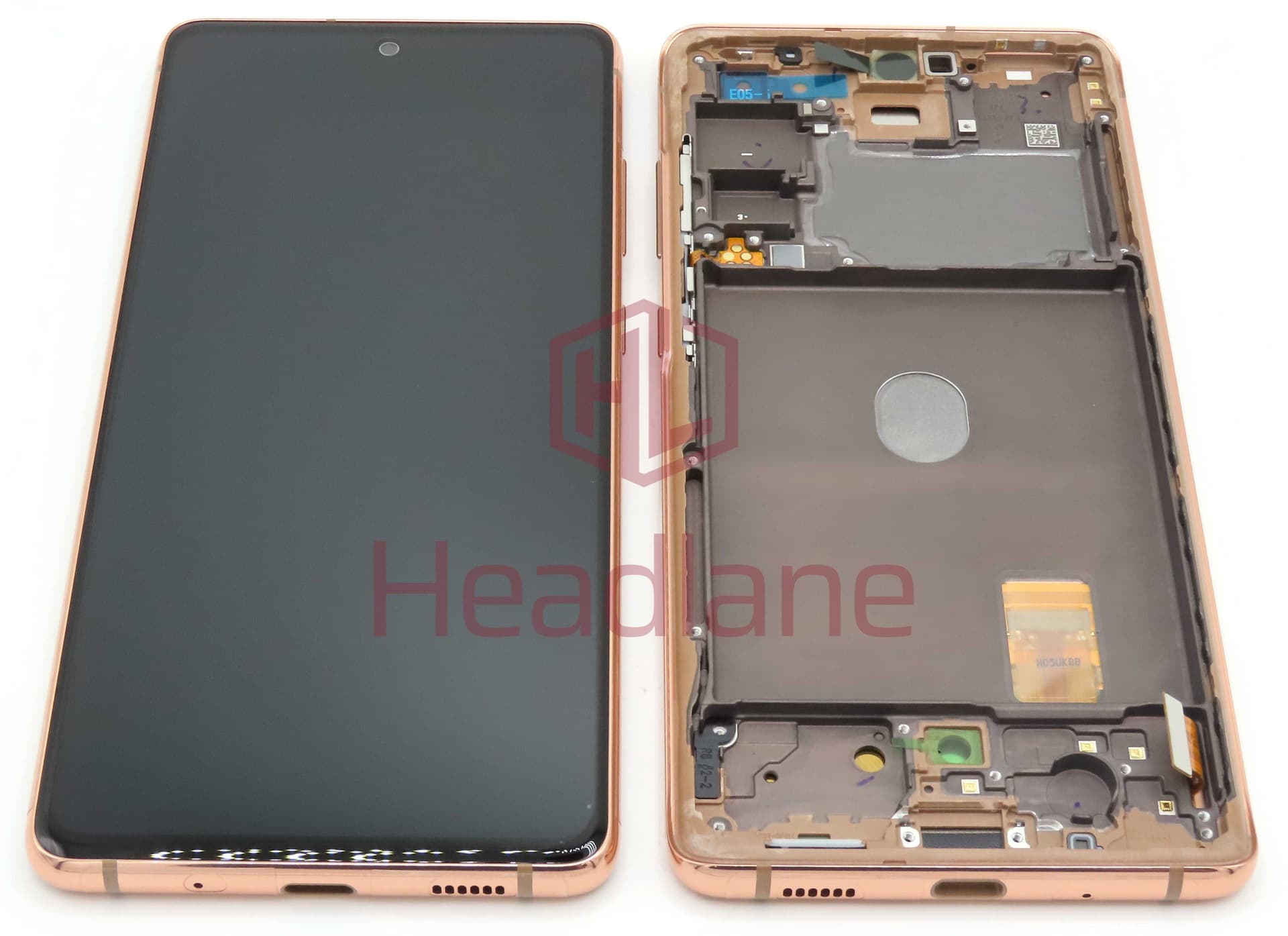 Samsung SM-G780 Galaxy S20 FE 4G LCD Display / Screen + Touch - Cloud Orange - GH82-24219F - Samsung Replacement Part