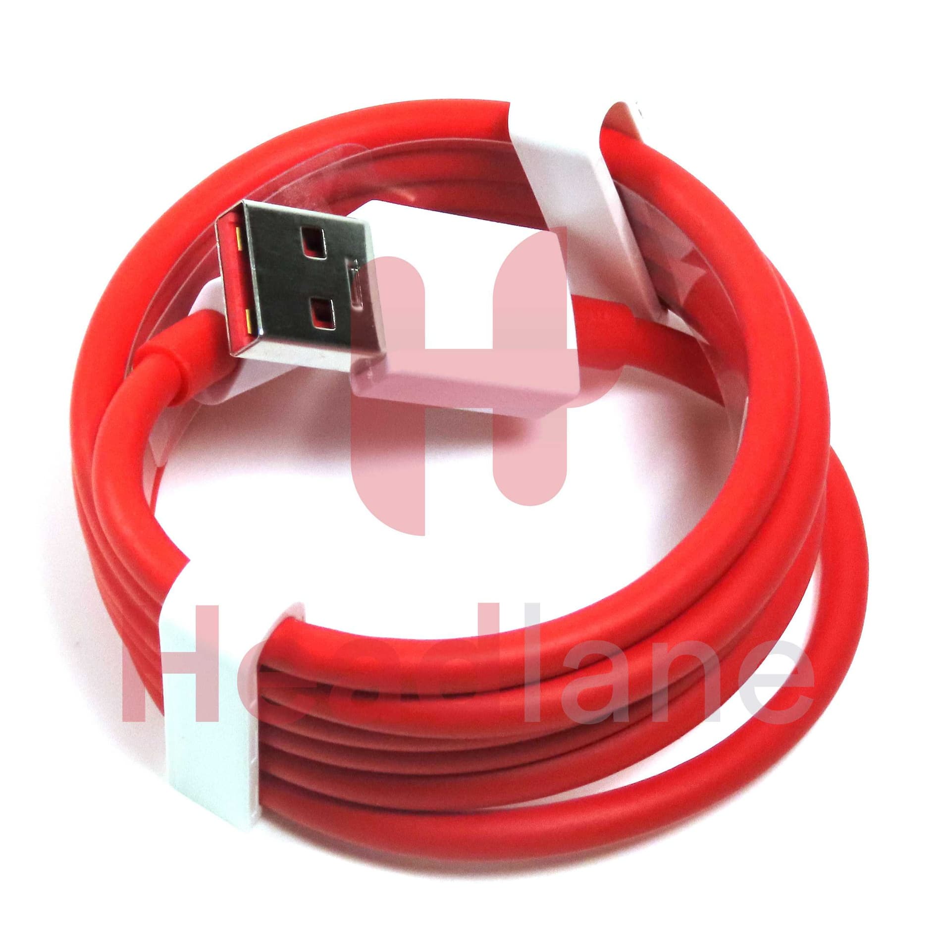 OnePlus 6T USB Cable Type-C 1m - Red - 1091100040 - OnePlus Replacement Part