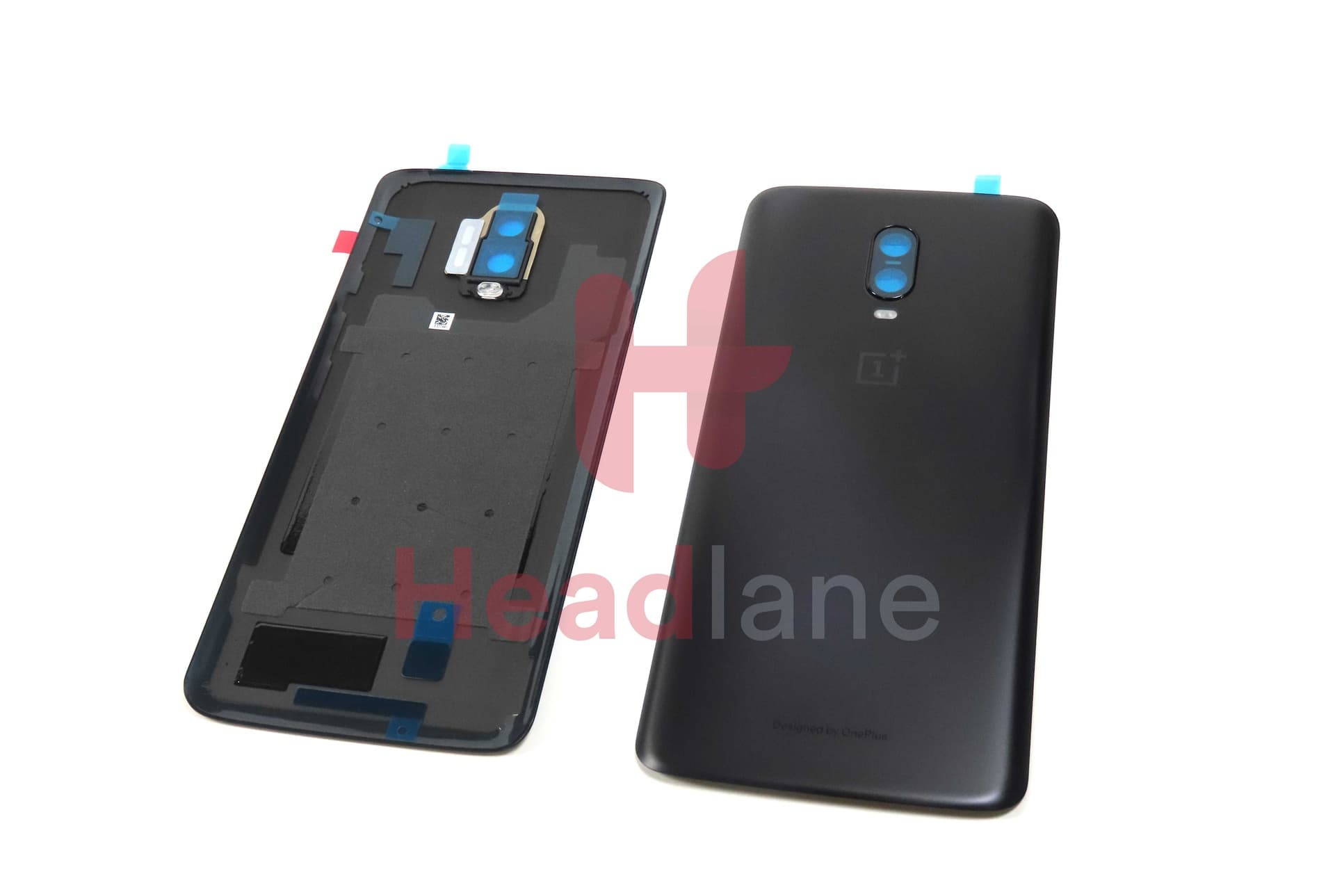 OnePlus 6T Back / Battery Cover - Midnight Black - 2011100044 - OnePlus Replacement Part