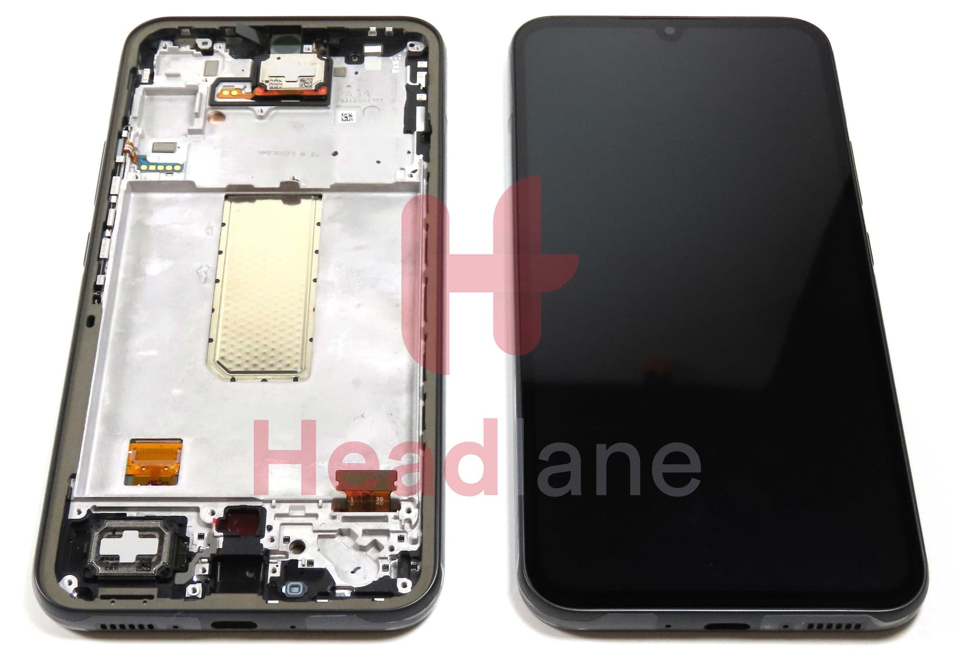 Samsung SM-A346 Galaxy A34 5G LCD Display / Screen + Touch - Black - GH82-31200A - Samsung Replacement Part