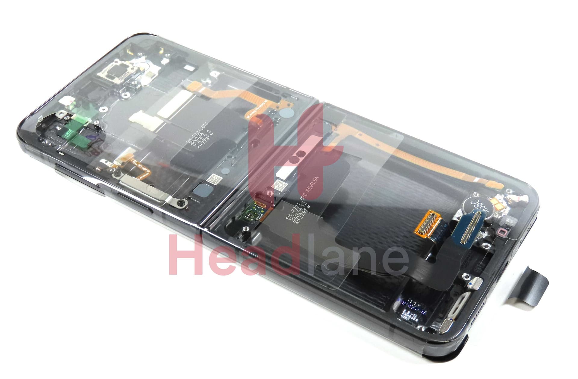 Samsung SM-F721 Galaxy Z Flip4 5G LCD Display / Screen + Touch - Graphite - GH82-30238A