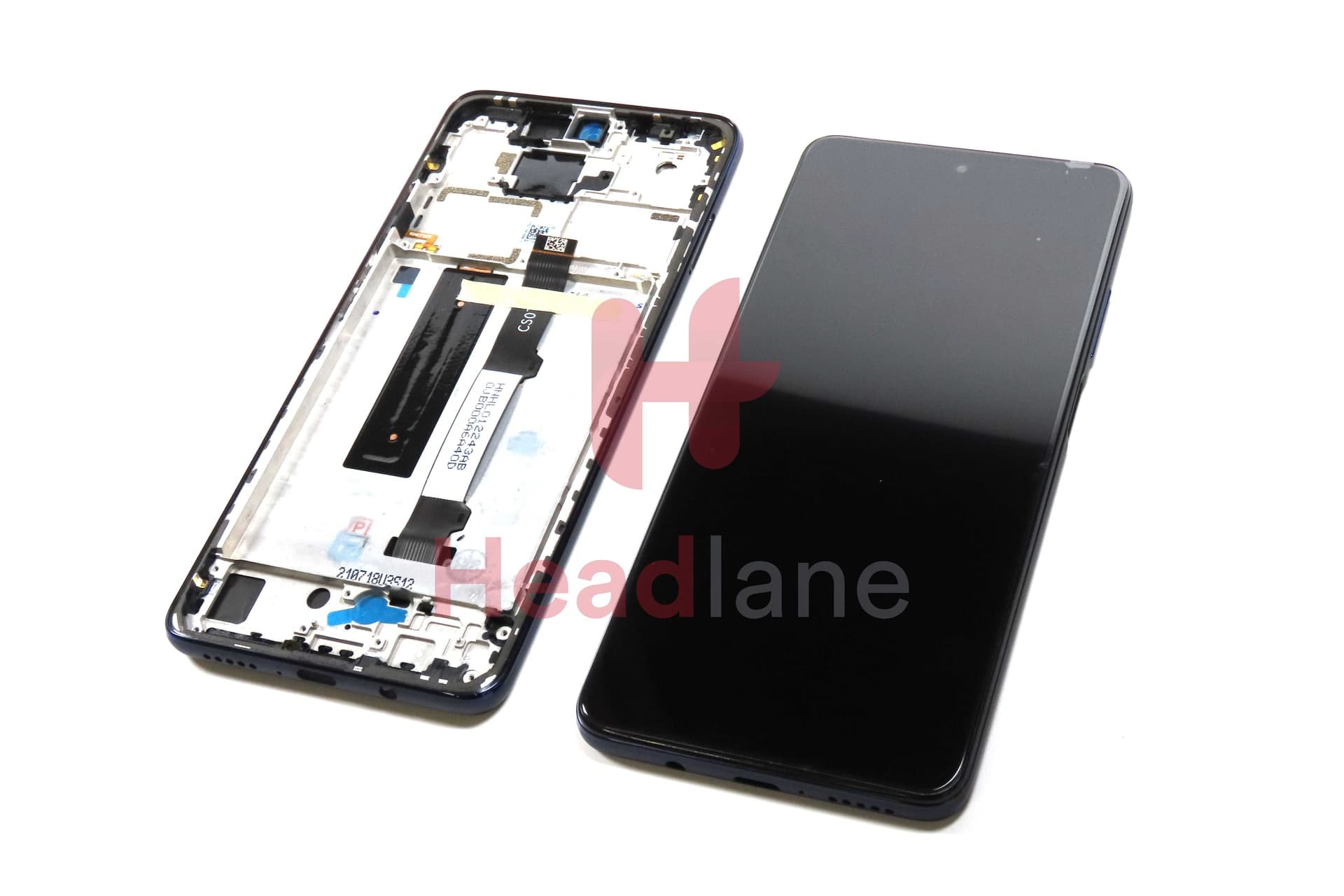 Xiaomi Redmi Note 9 Pro 5G / Mi 10T Lite 5G LCD Display / Screen + Touch - Blue - 5600090J1700 - Xiaomi Replacement Part