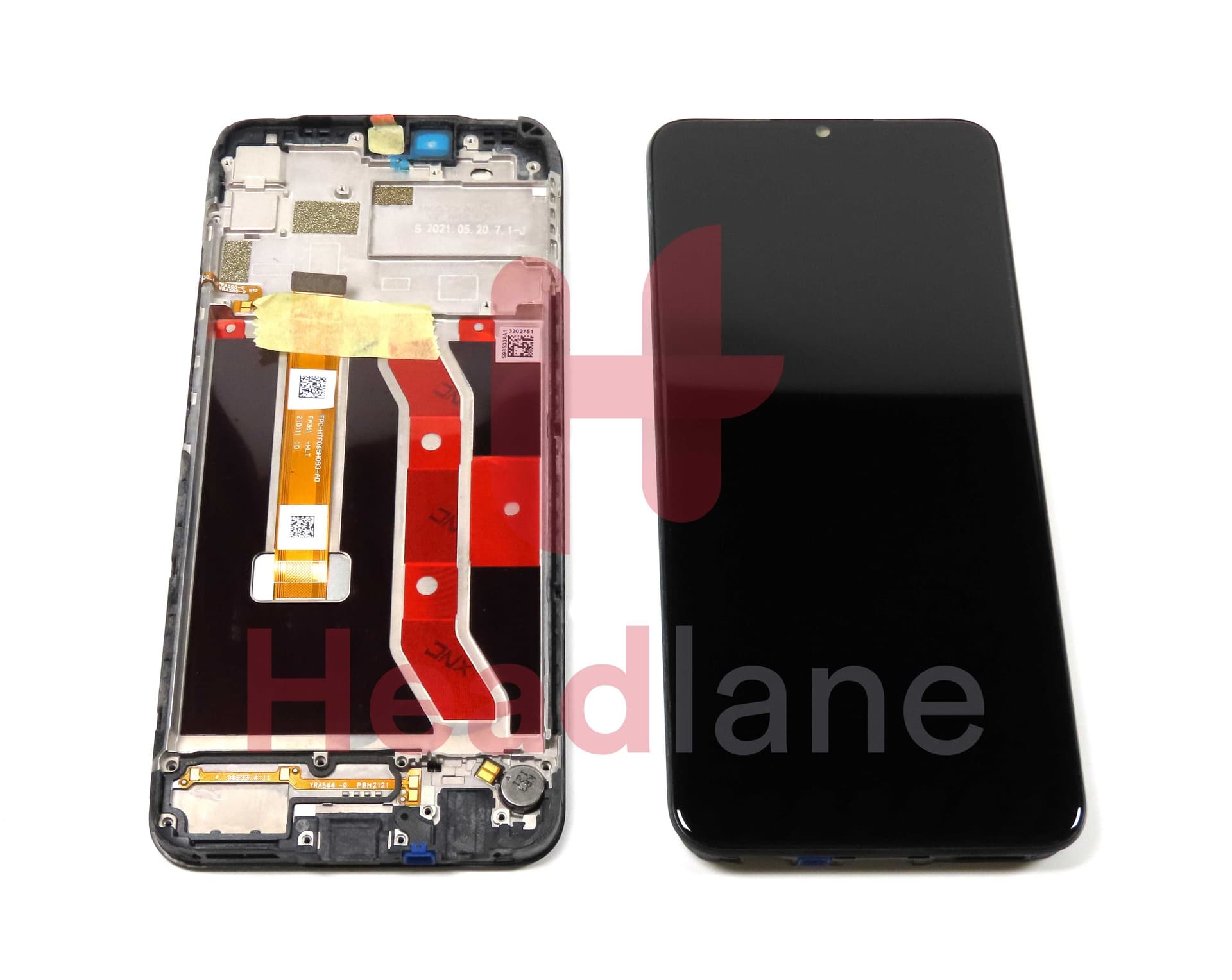 Realme RMX3171 Narzo 30A LCD Display / Screen + Touch - 4906632 - Realme Replacement Part