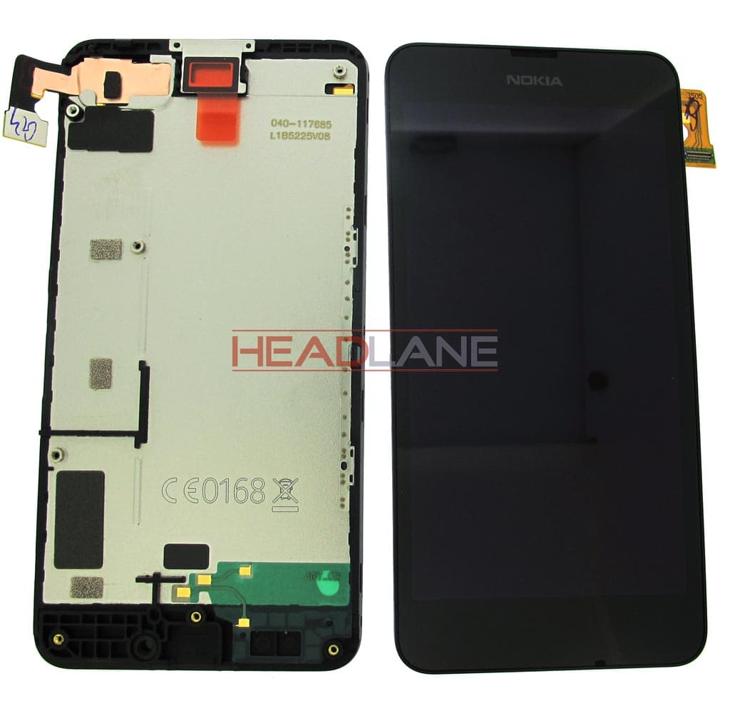 Nokia Lumia 630 LCD Screen / Touch Digitizer - 00812Q0 - Nokia Replacement Part