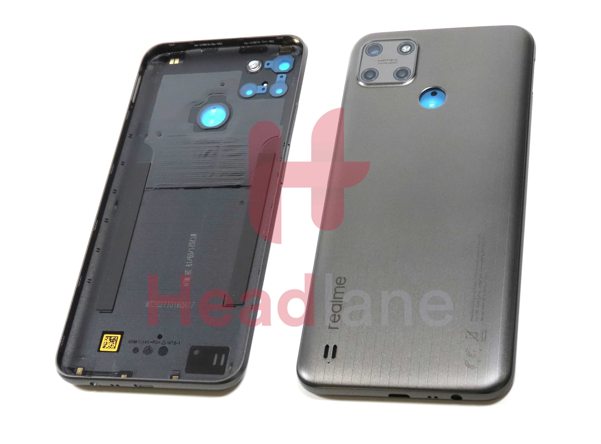 Realme RMX3265 RMX3268 RMX3269 C25Y Back / Battery Cover - Grey - 4909038 - Realme Replacement Part
