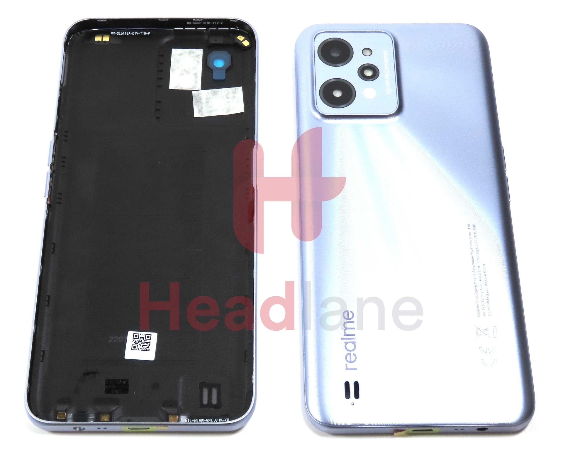 Realme RMX3501 C31 Back / Battery Cover - Purple - 4140117 - Realme Replacement Part