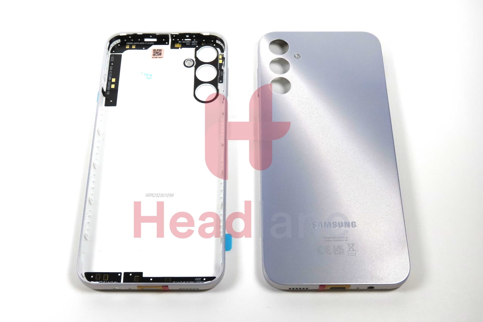 Samsung SM-A146P Galaxy A14 5G Back / Battery Cover - Silver - GH81-23638A - Samsung Replacement Part