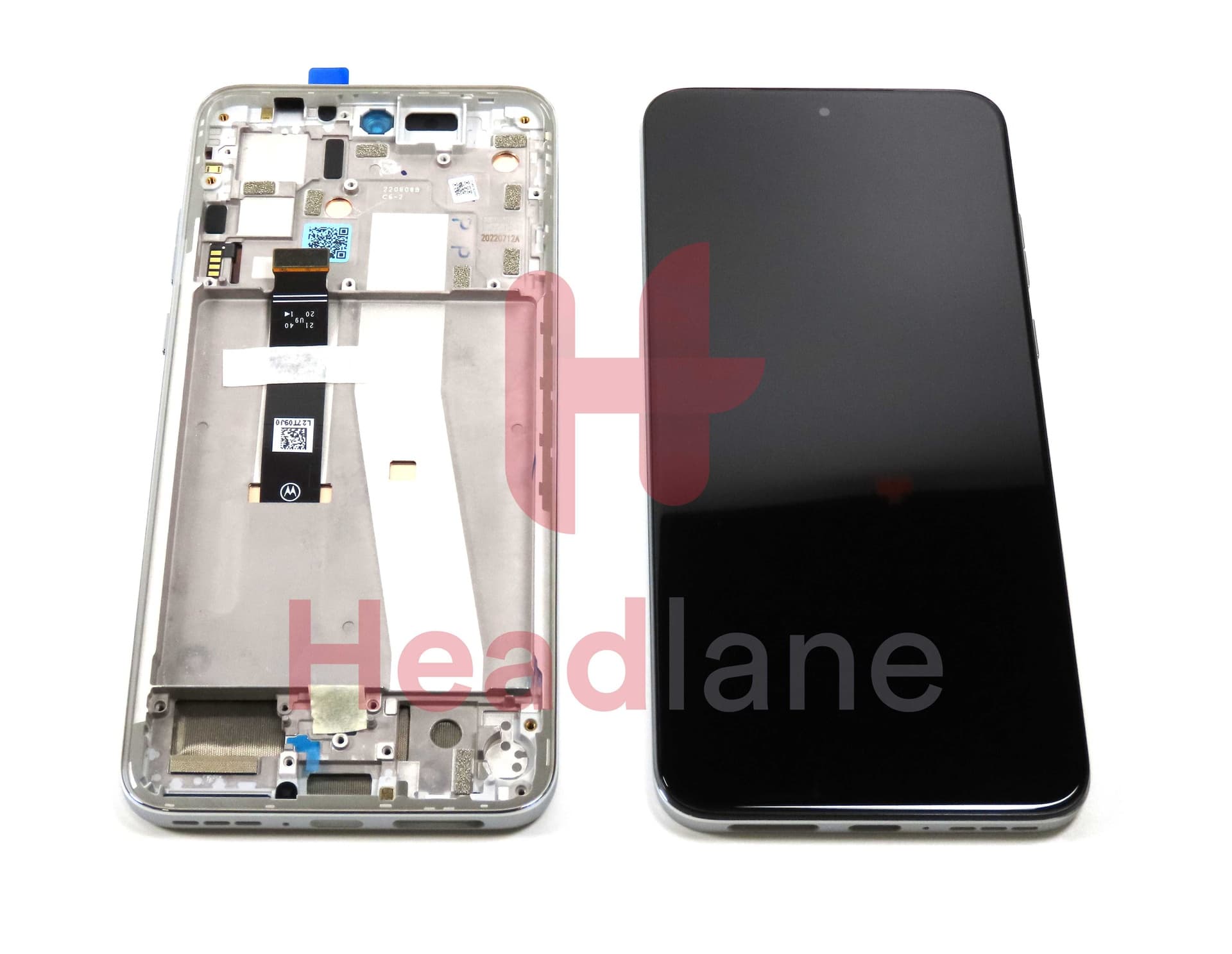 Motorola XT2245 Edge 30 Neo LCD Display / Screen + Touch - Silver - 5D68C21404 - Lenovo / Motorola Replacement Part