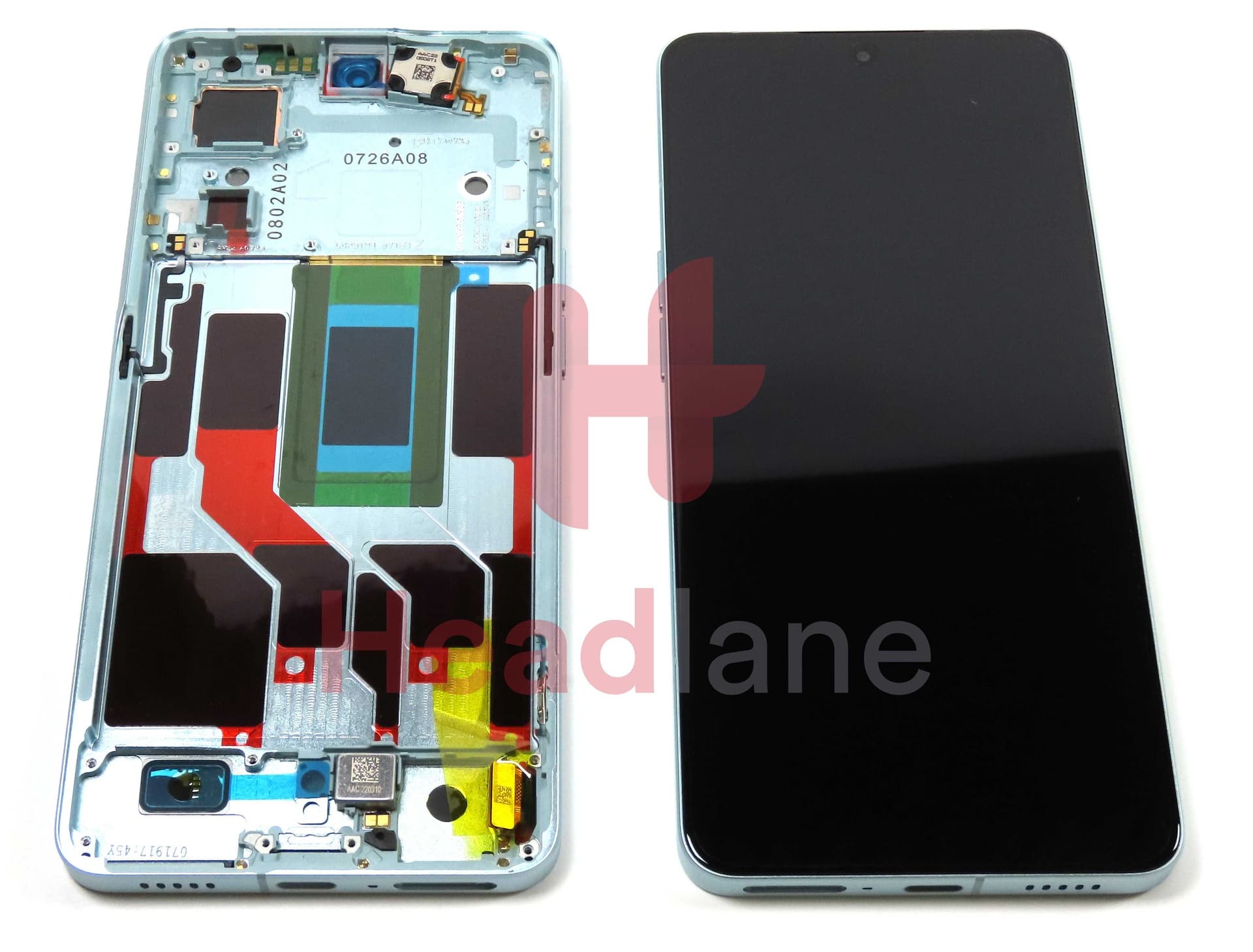 Oppo CPH2357 PFZM10 Reno8 Pro / Reno8 Pro+ LCD Display / Screen + Touch - Green - 4130264 - Oppo Replacement Part