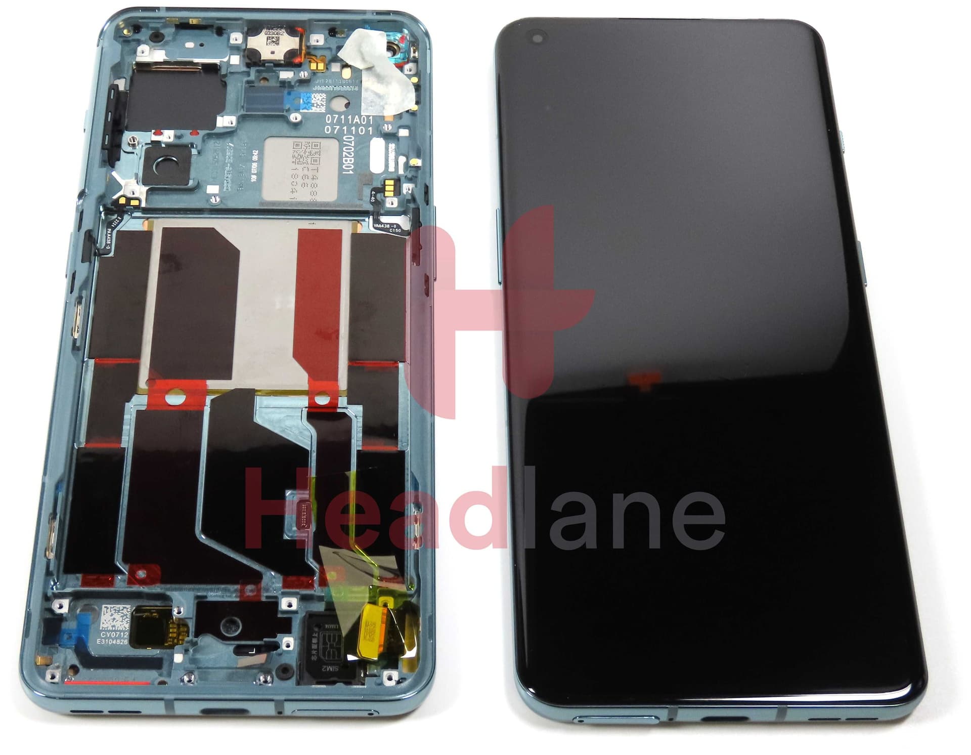 OnePlus 10 Pro LCD Display / Screen + Touch - Green - 2011100371 - OnePlus Replacement Part