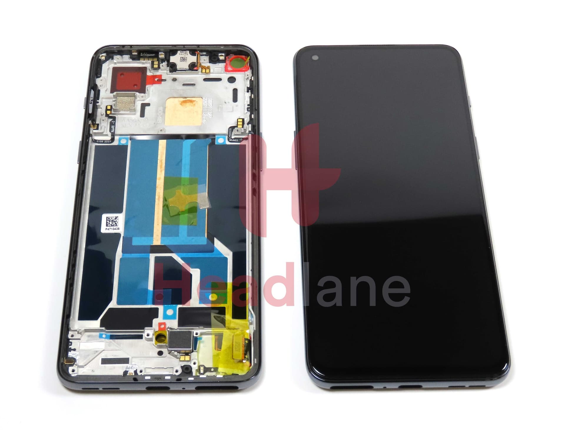 OnePlus Nord 2T LCD Display / Screen + Touch - Grey - 4130223 - OnePlus Replacement Part