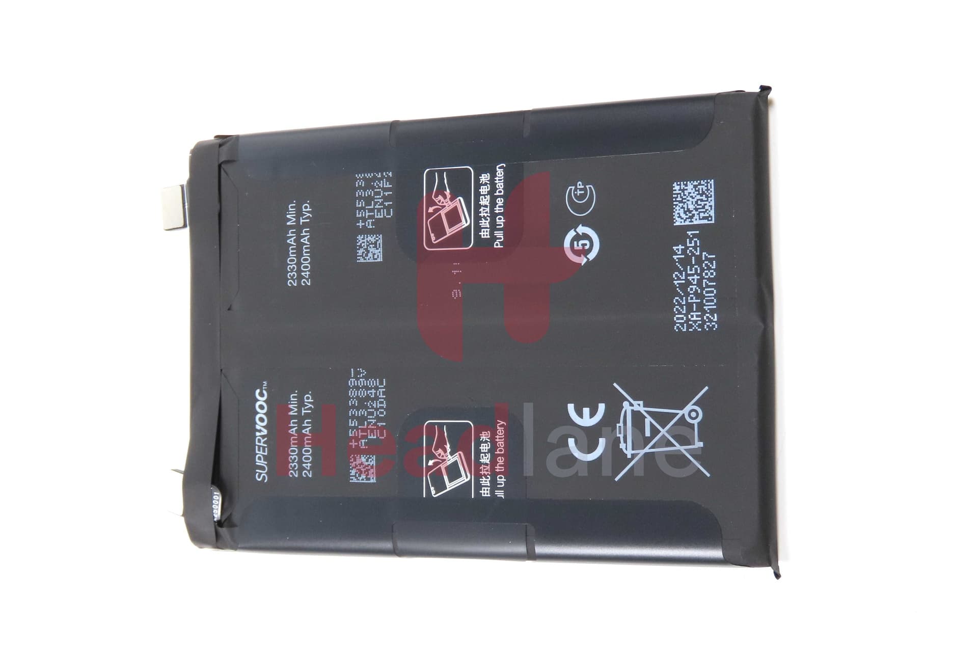 OnePlus 10T BLP945 4800mAh Internal Battery - 1031100062 - OnePlus Replacement Part