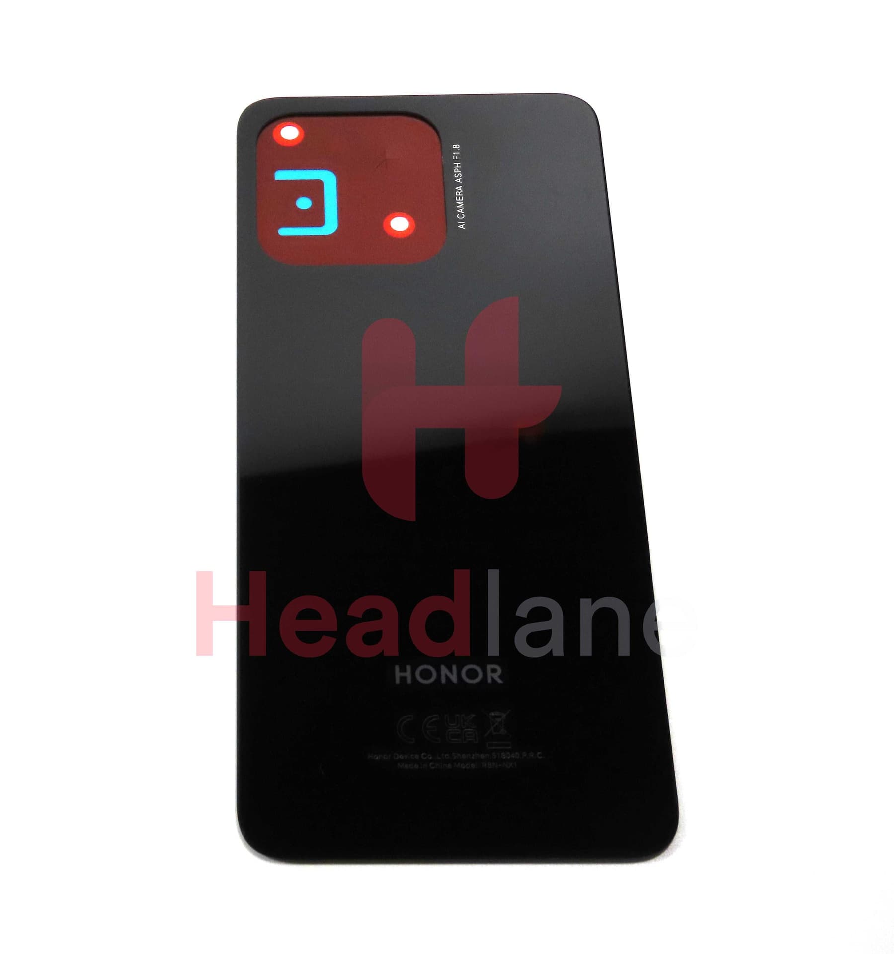 Honor 70 Lite Back / Battery Cover - Black - 9707AAMB - Honor Replacement Part