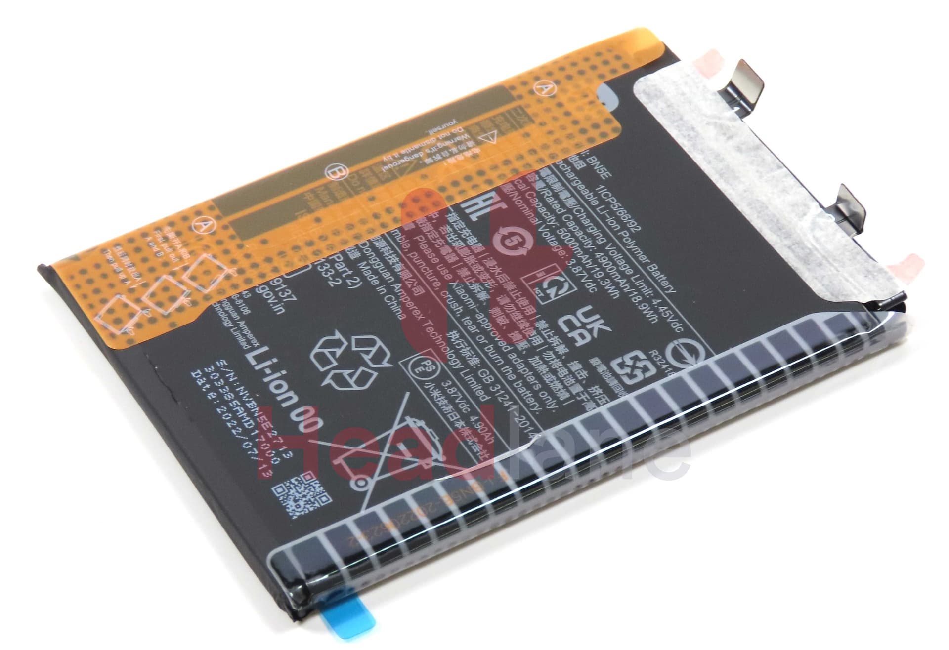 Xiaomi Redmi Note 11 Pro / 5G / POCO X4 Pro 5G BN5E Battery - 46020000CQ1G - Xiaomi Replacement Part