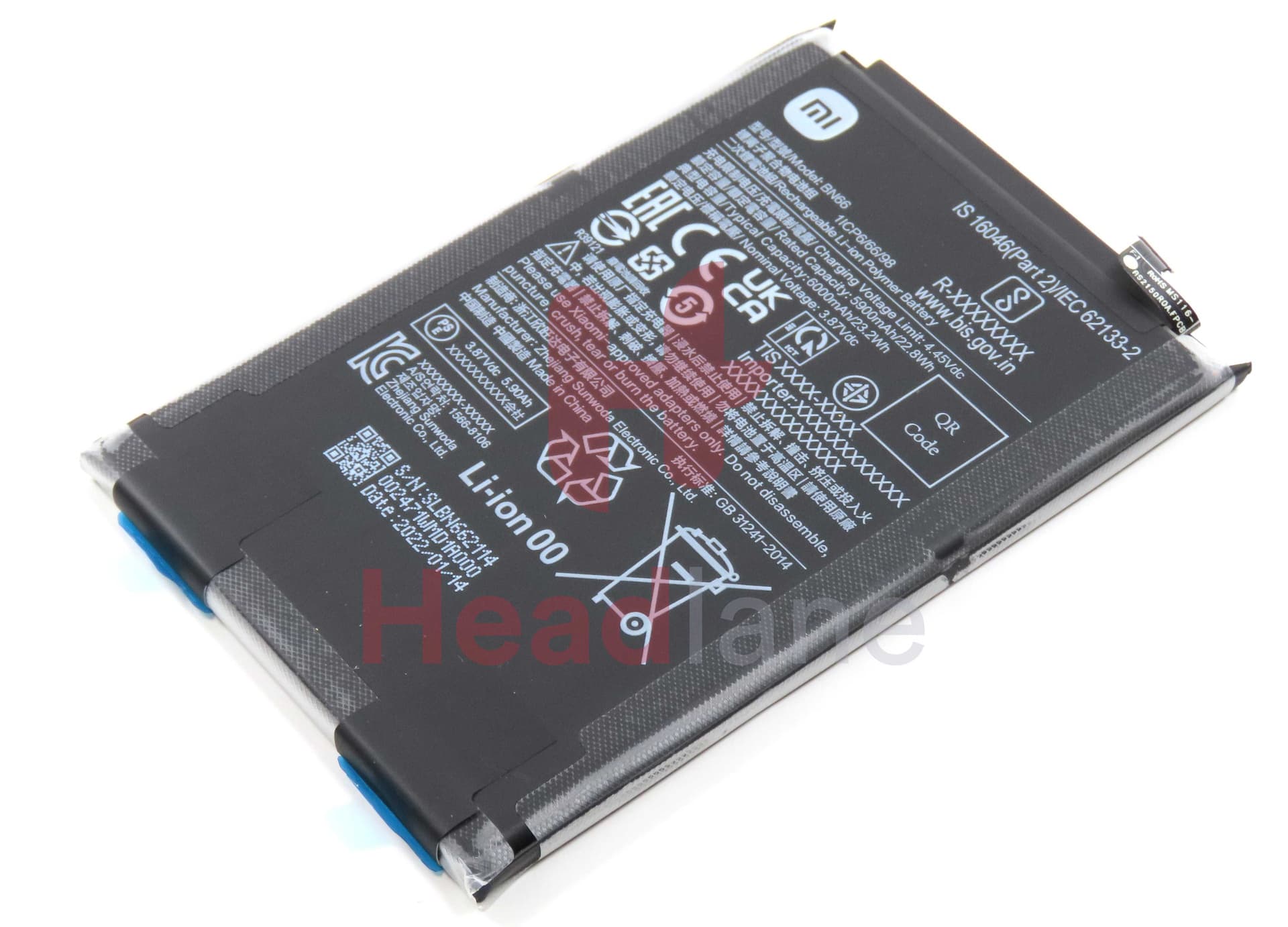 Xiaomi Poco C40 BN66 6000mAh Internal Battery - 46020000B71Y - Xiaomi Replacement Part