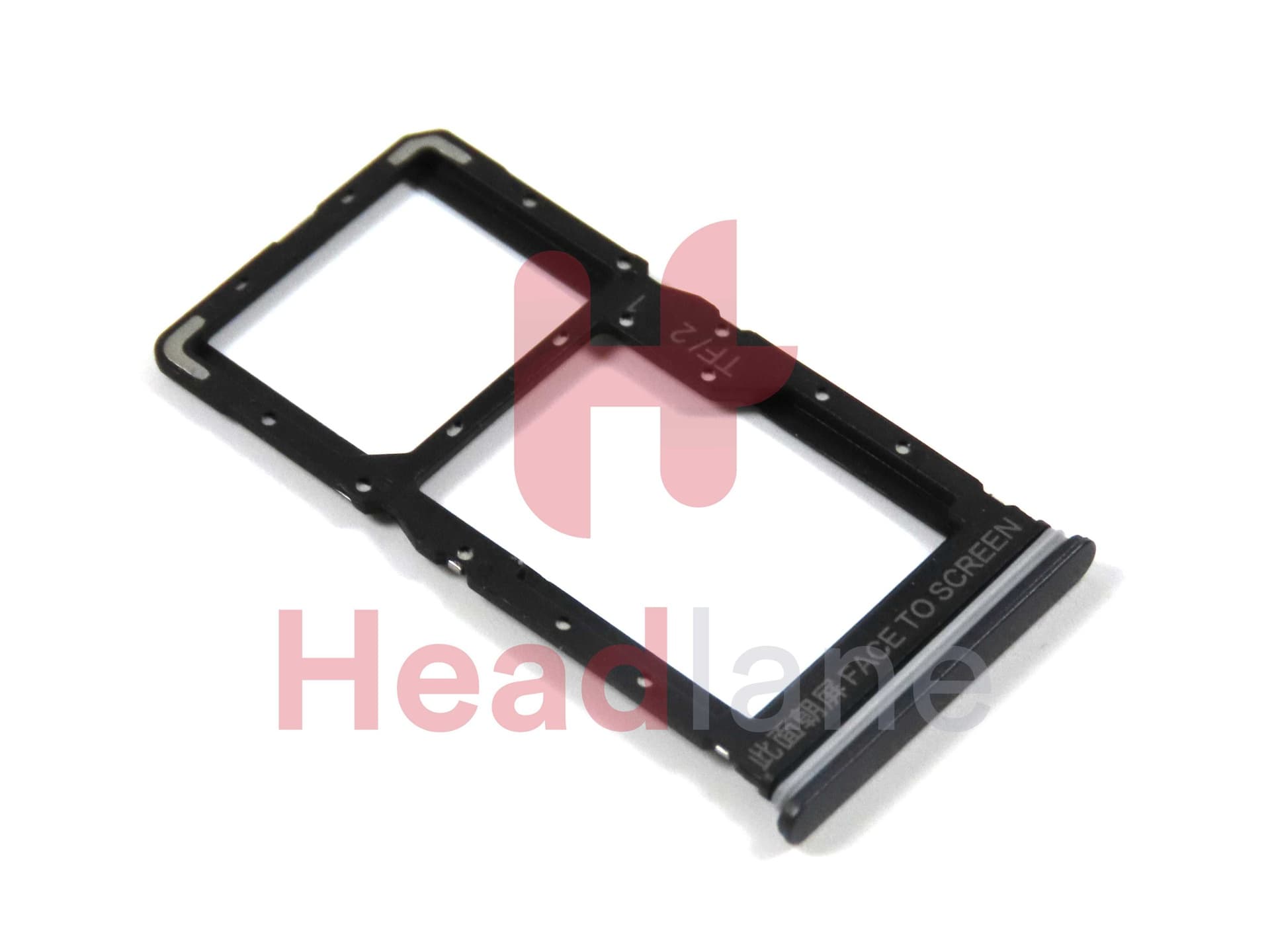Xiaomi Poco X5 5G / Redmi Note 12 5G SIM Card Tray - Black - 48200000P89X - Xiaomi Replacement Part