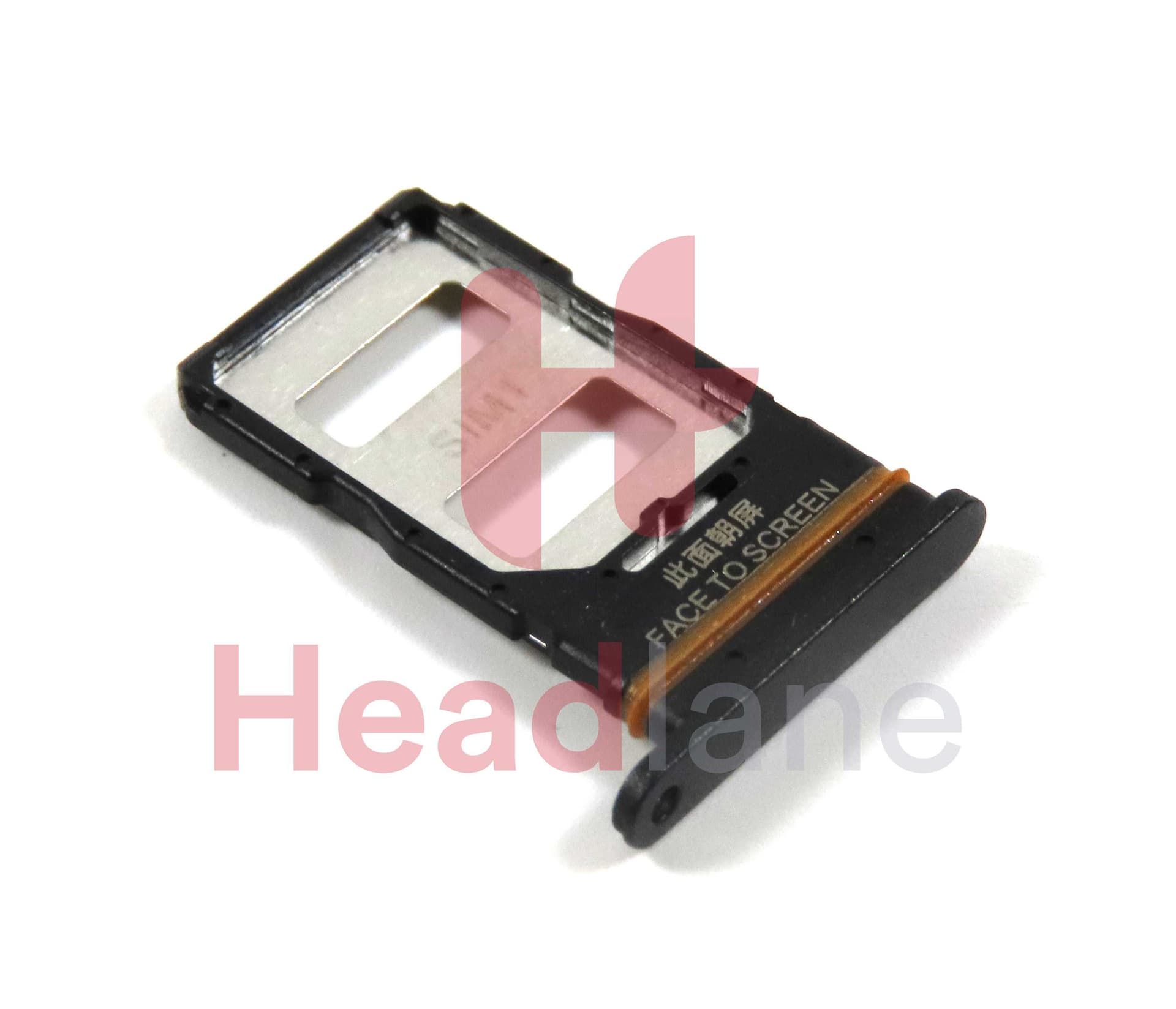 Xiaomi Poco X5 Pro 5G SIM Card Tray - Black - 1611701000205A - Xiaomi Replacement Part