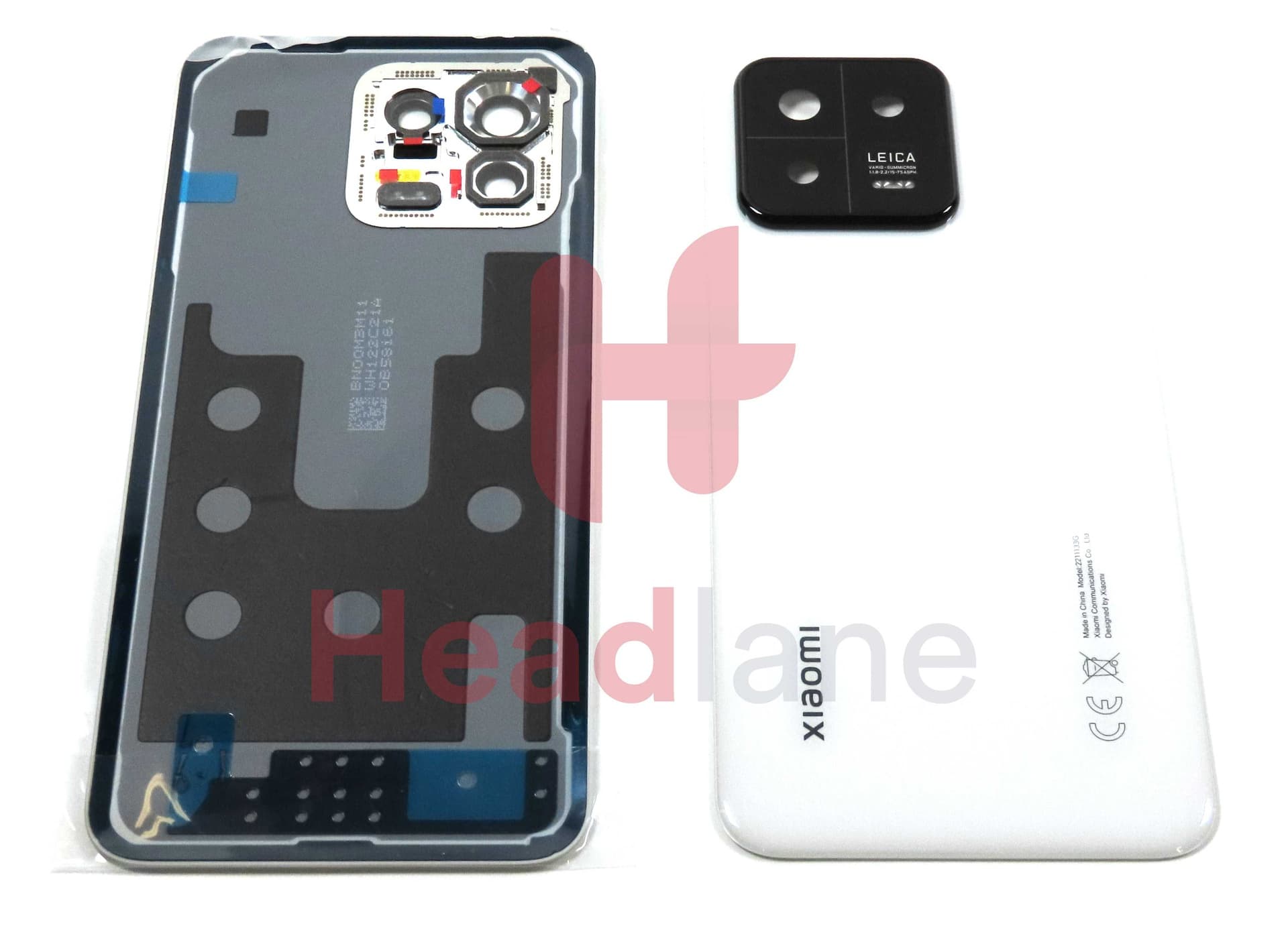 Xiaomi 13 Back / Battery Cover - White - 56002400M300 - Xiaomi Replacement Part