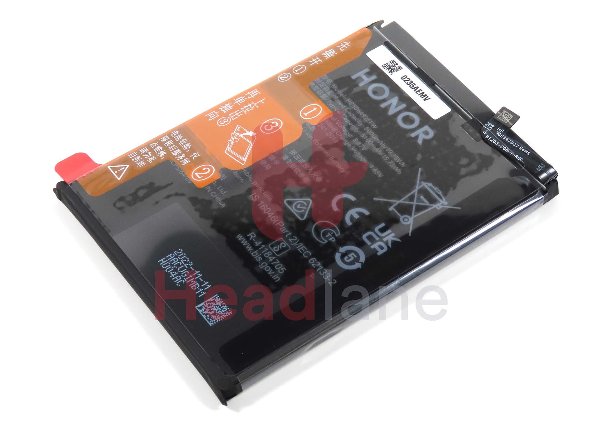 Honor Magic5 Lite HB506492EFW 5100mAh Internal Battery - 0235AEMV - Honor Replacement Part