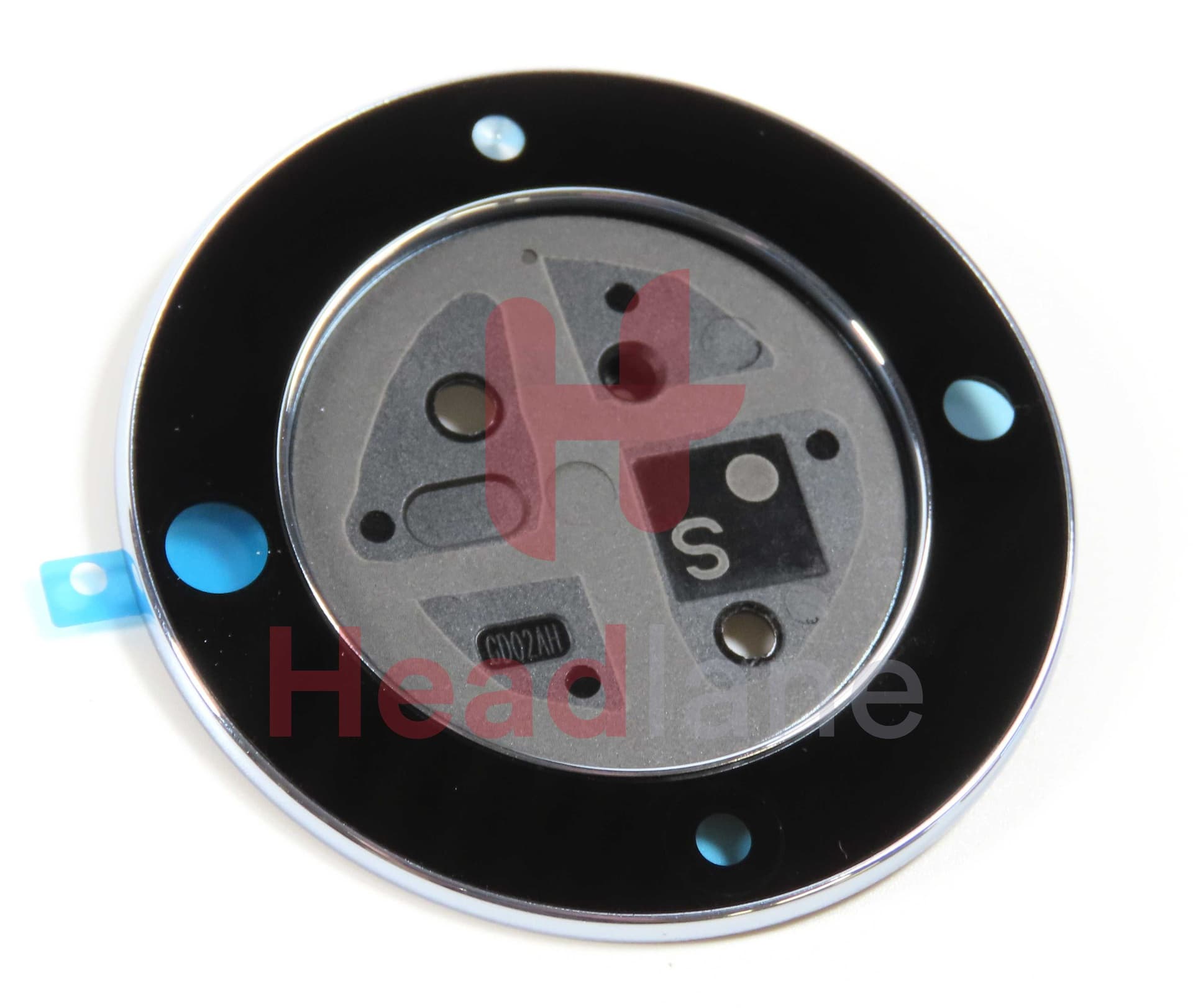 Honor Magic5 Lite Rear Camera Decoration / Cover - Silver - 0235AELV - Honor Replacement Part