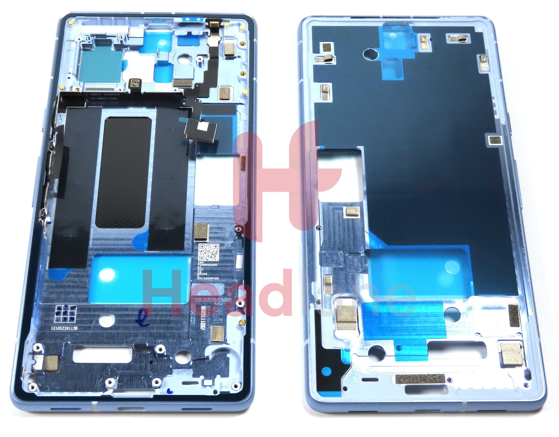 Google Pixel 7a Middle Cover / Chassis - Sea - G949-00369-00 - Google Replacement Part