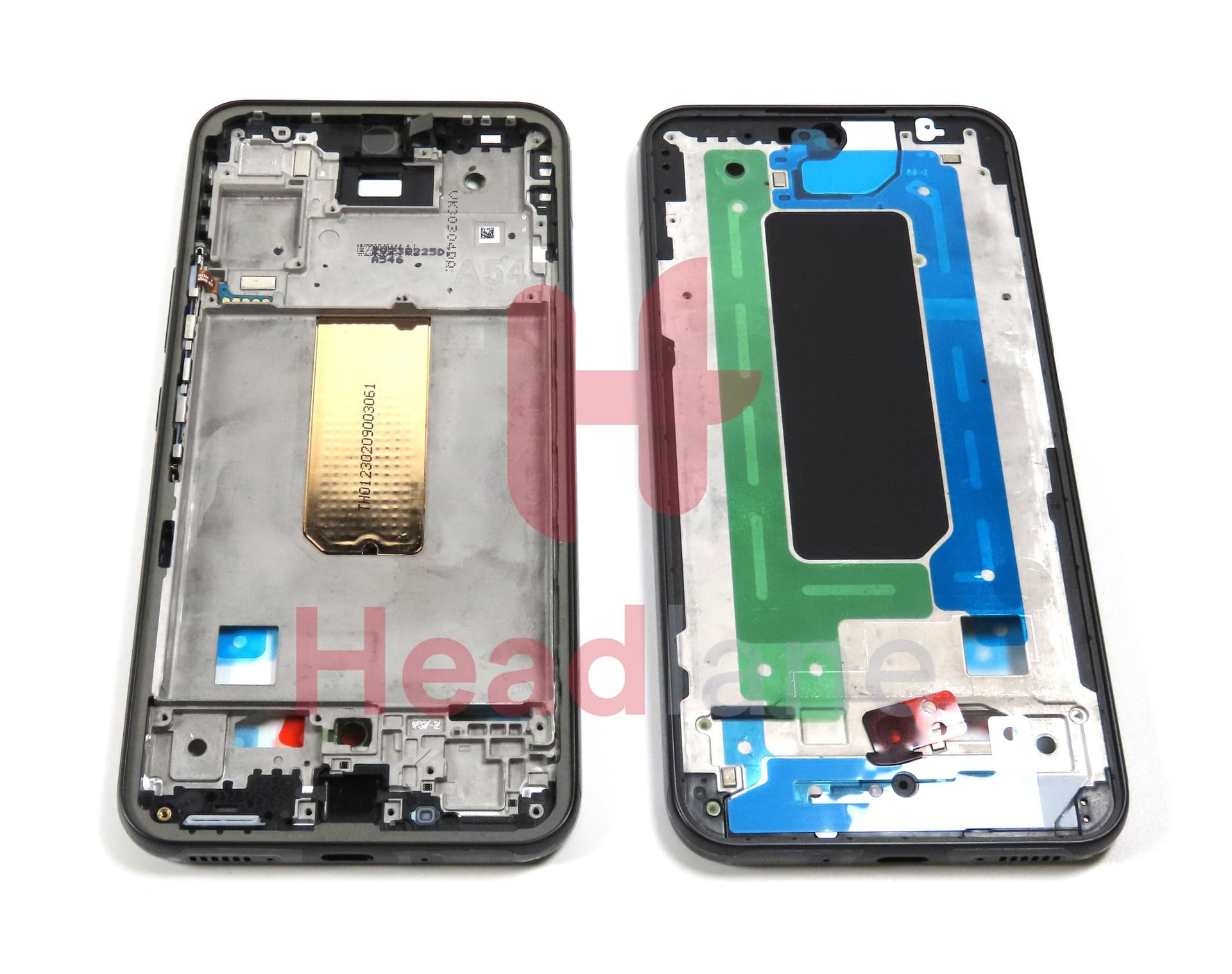 Samsung SM-A546 Galaxy A54 5G Display Frame / Chassis - Black - GH98-48068A - Samsung Replacement Part