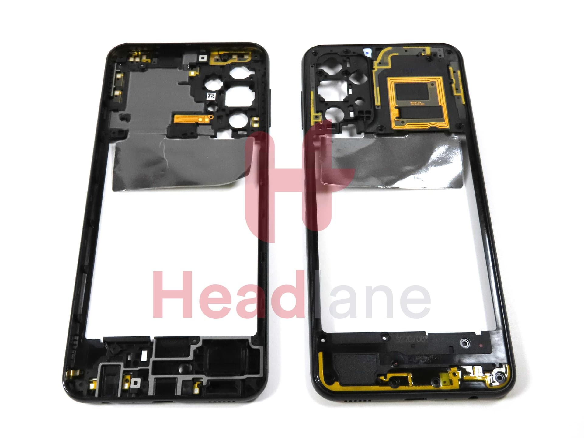 Samsung SM-A236 Galaxy A23 5G Middle Cover / Chassis - Black - GH98-47823A - Samsung Replacement Part