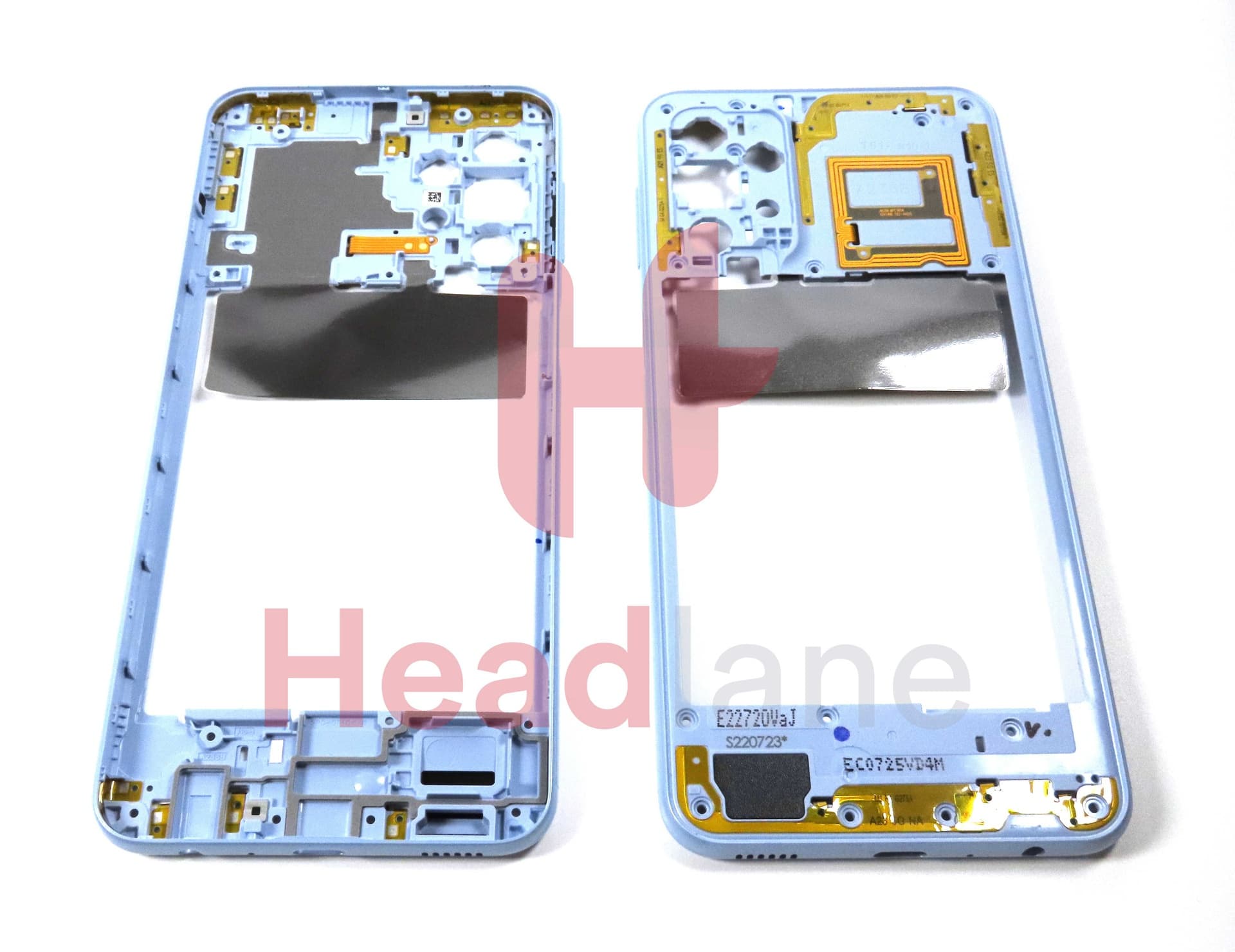 Samsung SM-A236 Middle Cover / Chassis - Blue - GH98-47823C - Samsung Replacement Part