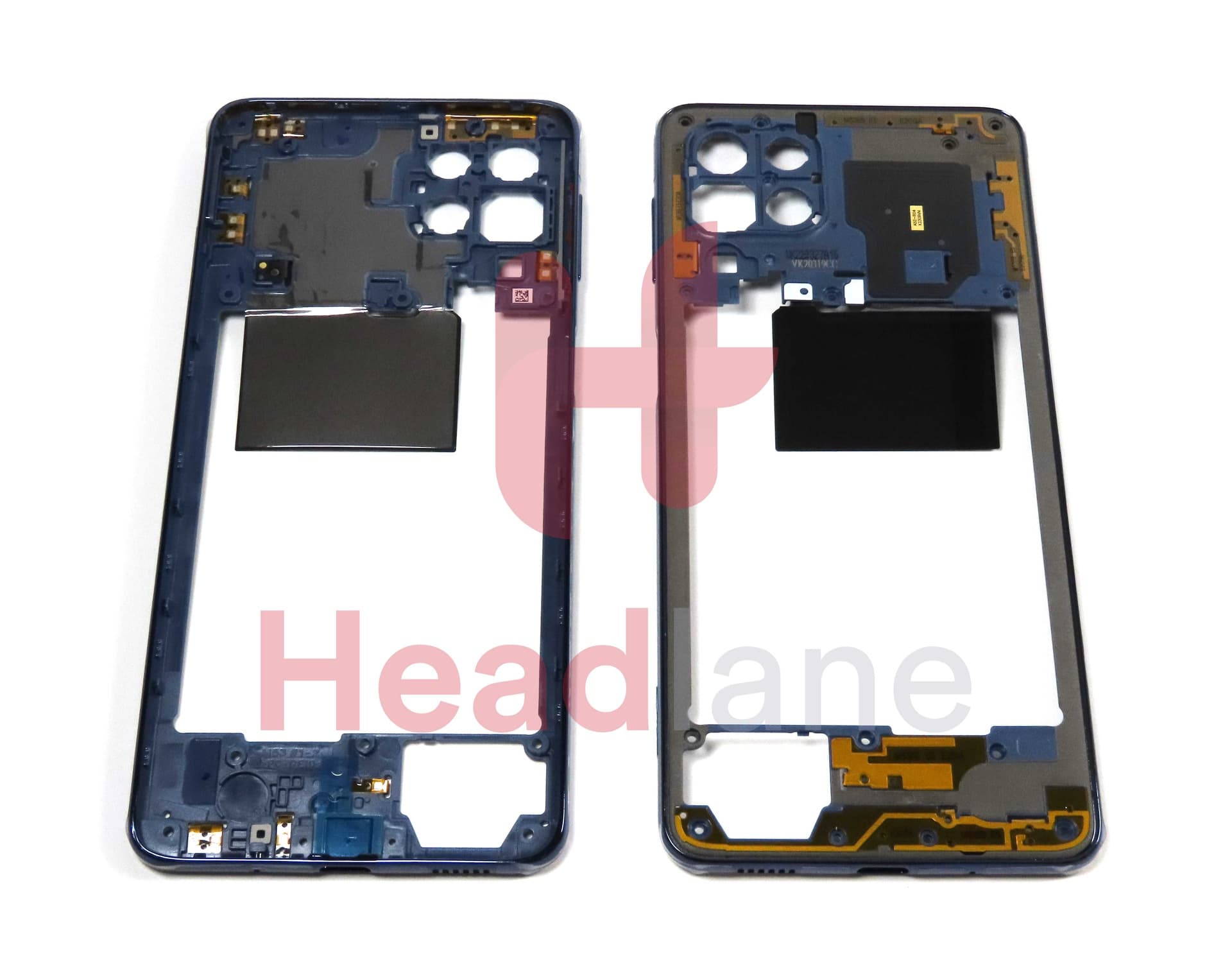 Samsung SM-M536 Galaxy M53 5G Middle Cover / Chassis - Blue - GH98-47481A - Samsung Replacement Part