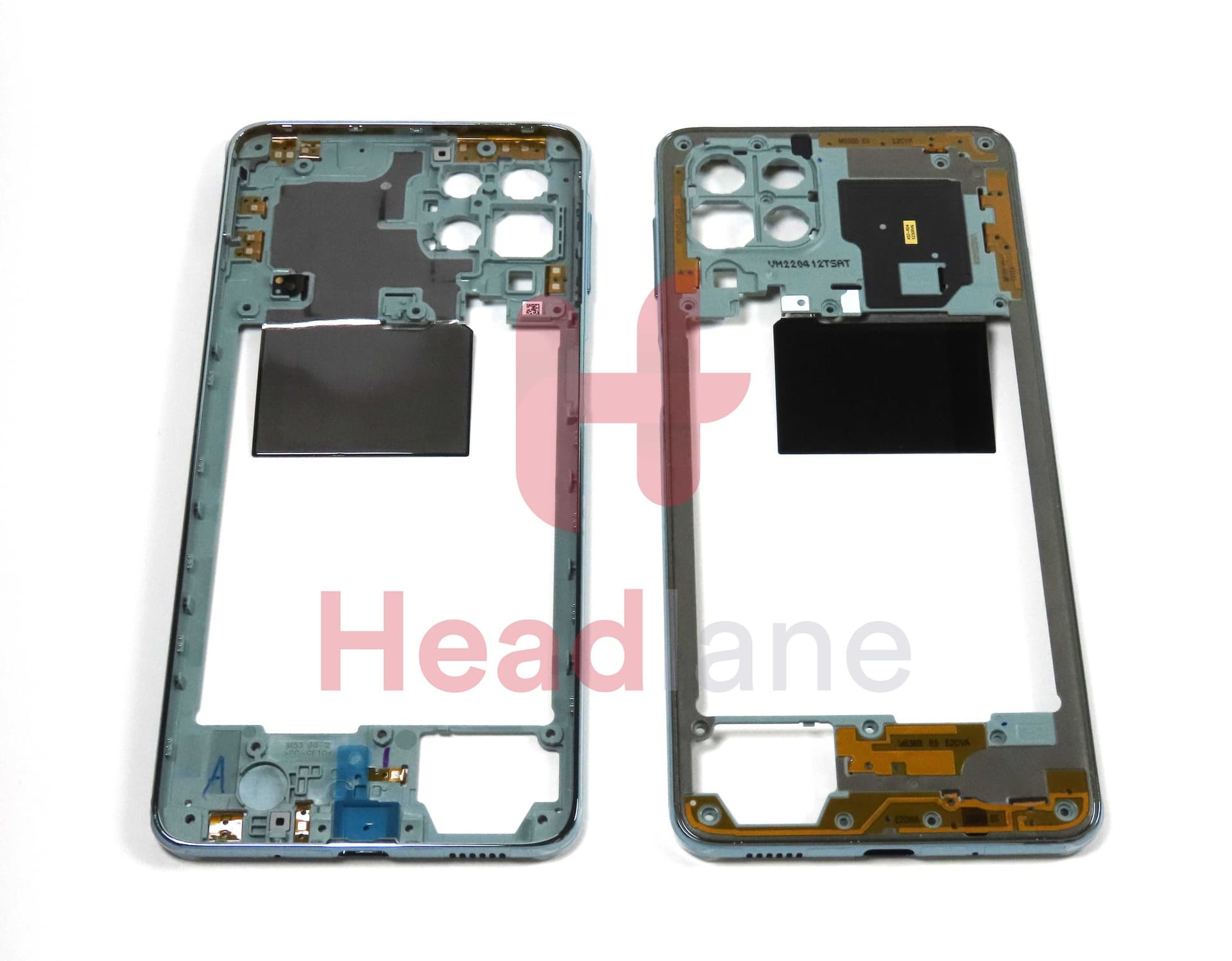 Samsung SM-M536 Galaxy M53 5G Middle Cover / Chassis - Green - GH98-47481C - Samsung Replacement Part