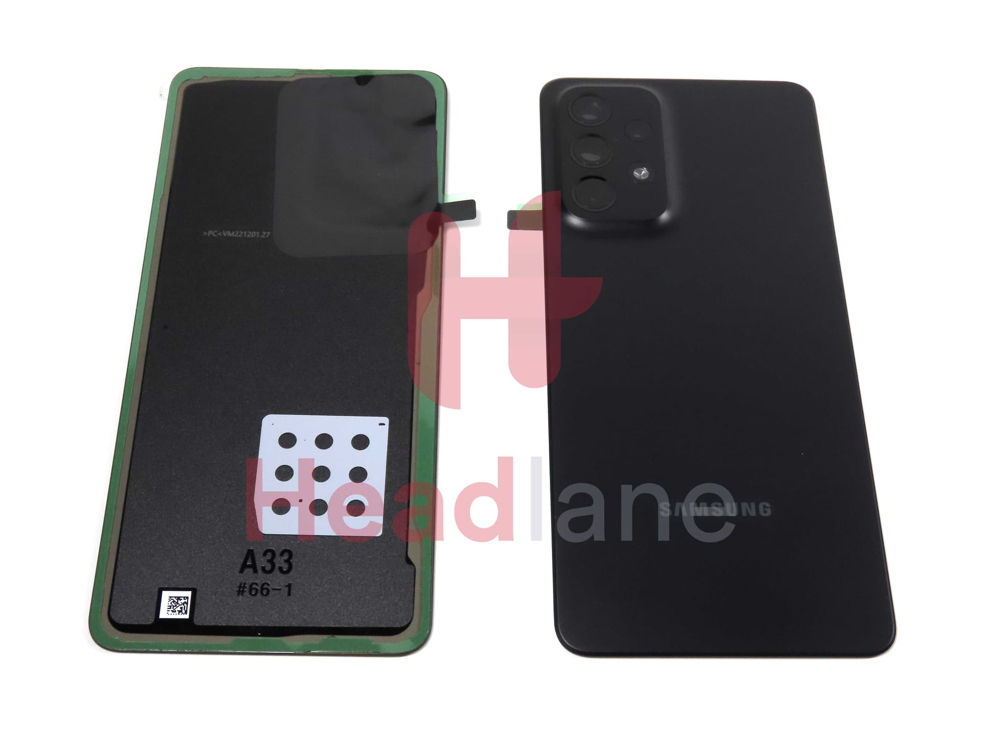 Samsung SM-A336 Galaxy A33 5G Back / Battery Cover - Black - GH82-28042A - Samsung Replacement Part