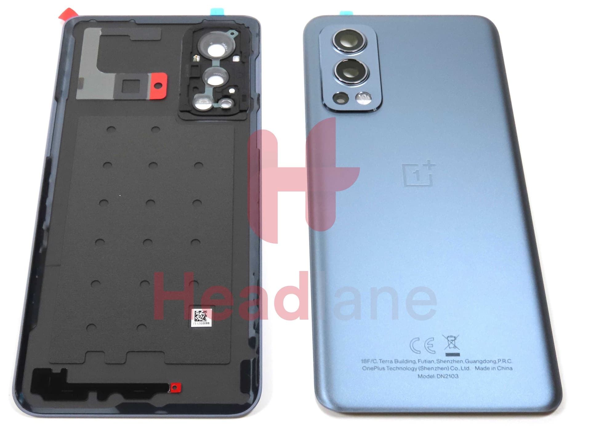 OnePlus Nord 2 5G Back / Battery Cover - Grey - 2011100353 - OnePlus Replacement Part