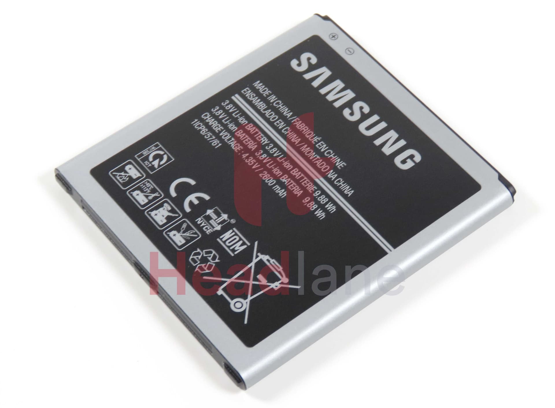 Samsung J500 A260 G530 J320 EB-BG530CBE 2600mAh Battery (No Box / Service Pack) - GH43-04372A-NB - Samsung Replacement Part