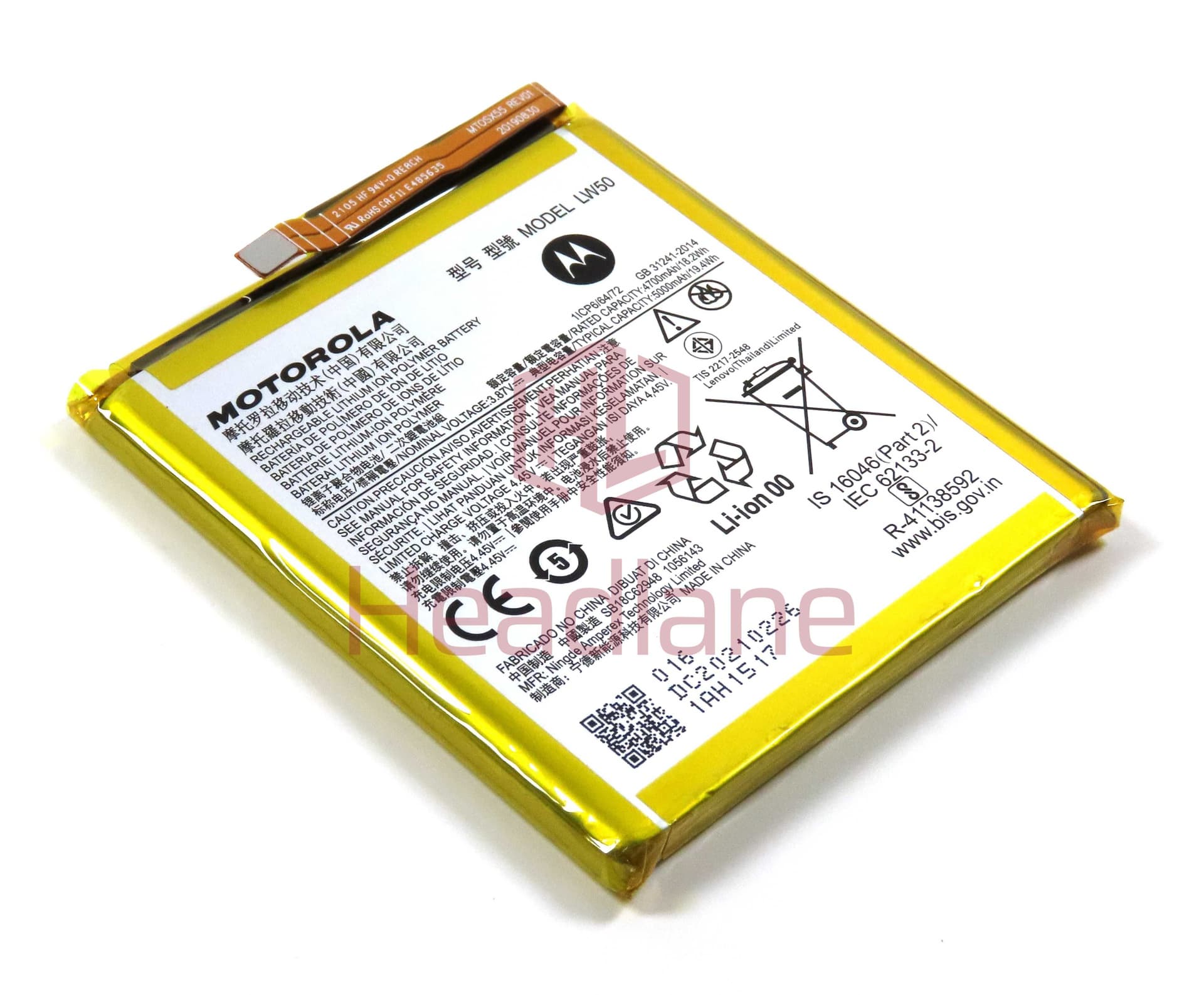Motorola XT2061 Moto Edge Plus LW50 5000mAh Internal Battery - SB18C62948 - Lenovo / Motorola Replacement Part