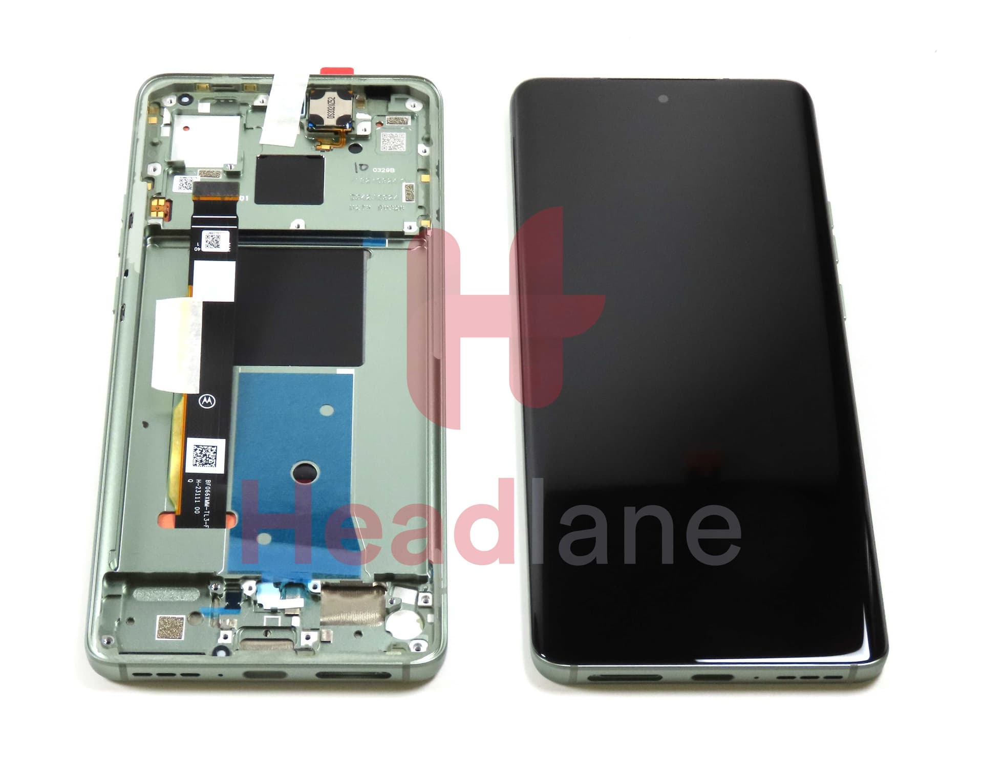 Motorola XT2303 Moto Edge 40 LCD Display / Screen + Touch - Green - 5D68C22672 - Lenovo / Motorola Replacement Part