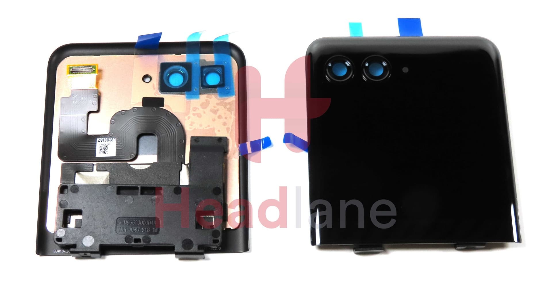 Motorola XT2321 Razr 40 Ultra Outer LCD Display / Screen + Touch - 5D68C22595 - Lenovo / Motorola Replacement Part