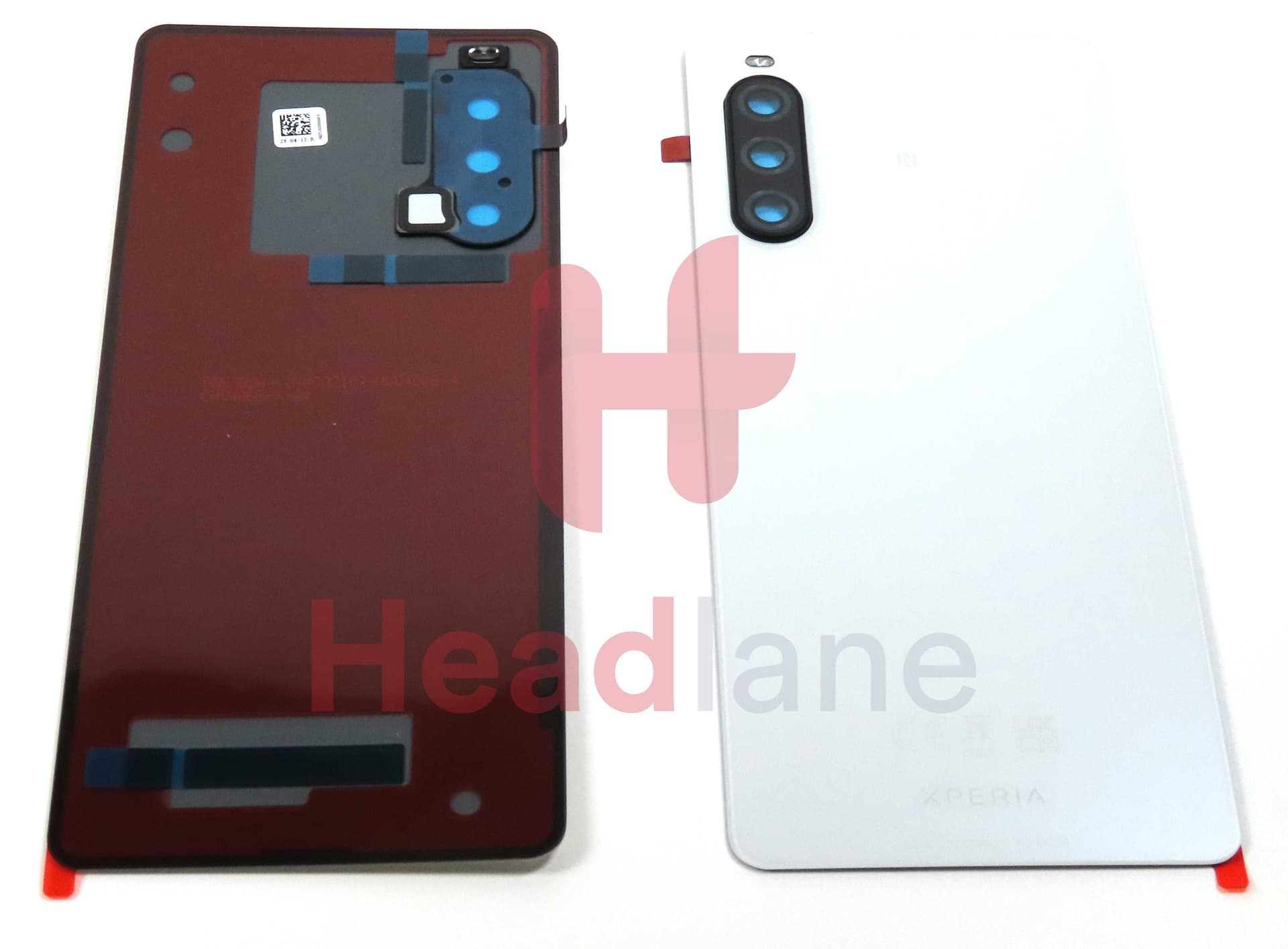 Sony XQ-DC54 Xperia 10 V Back / Battery Cover - White - A5061069A - Sony Replacement Part