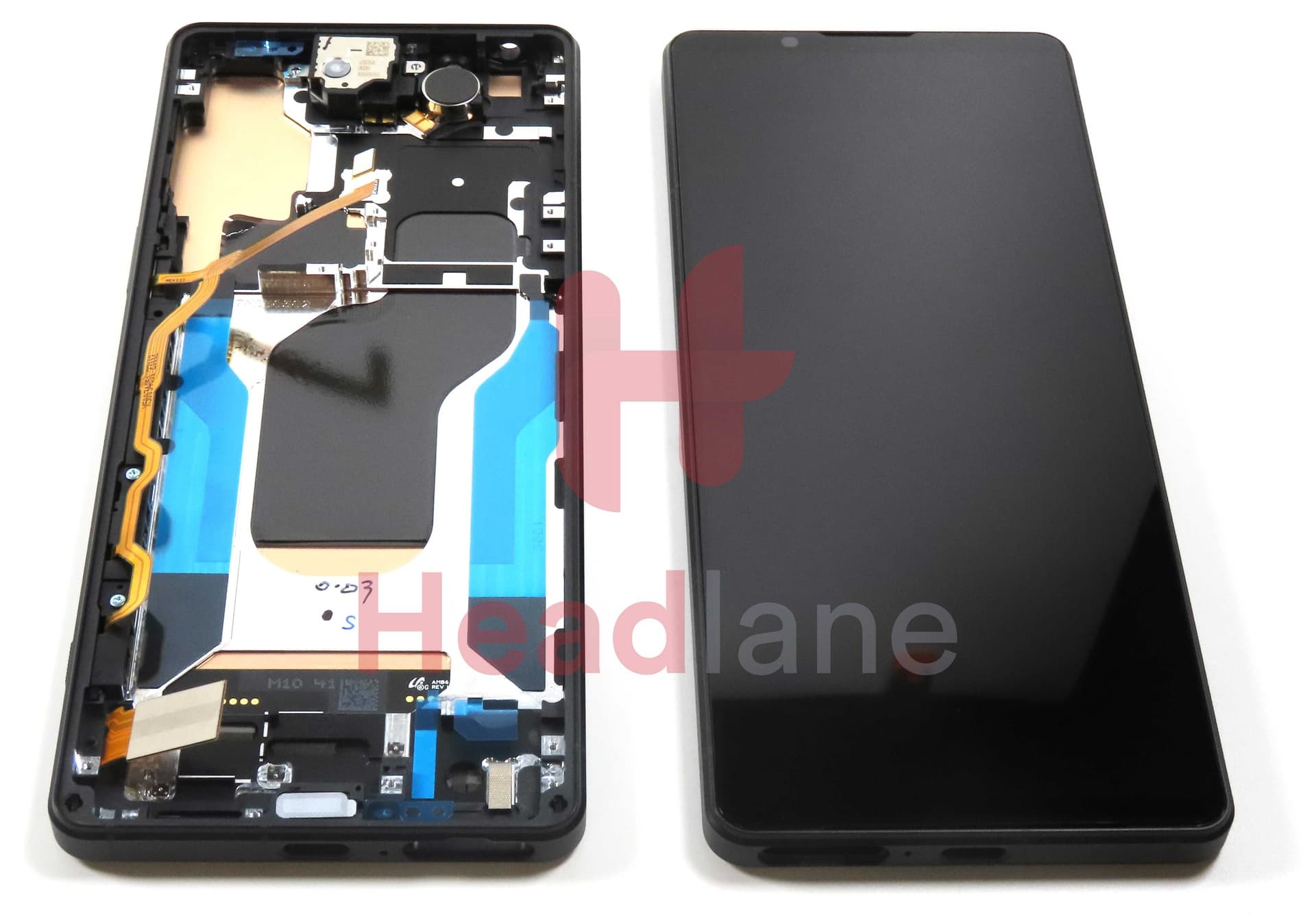 Sony XQ-DQ54 Xperia 1 V LCD Display / Screen + Touch - Black - A5060570A - Sony Replacement Part