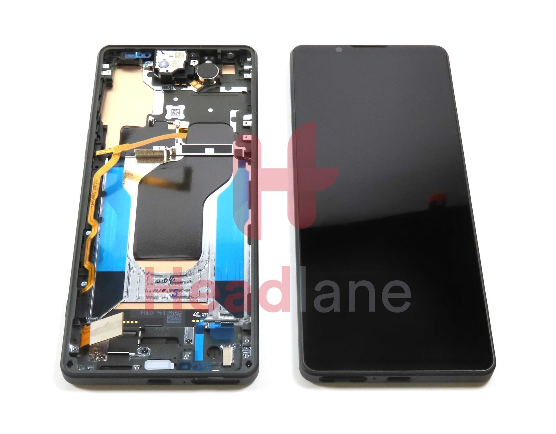 Sony XQ-DQ54 Xperia 1 V LCD Display / Screen + Touch - Green - A5060572A - Sony Replacement Part