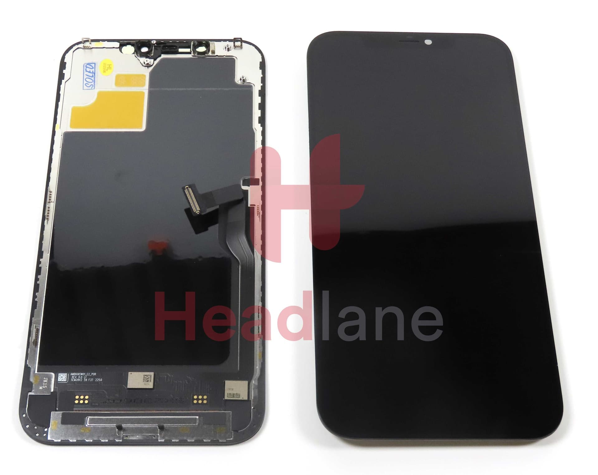 Apple iPhone 12 Pro Max Soft OLED Display / Screen + Touch (JK) Supports IC Changing - JK-017 - JK Replacement Part