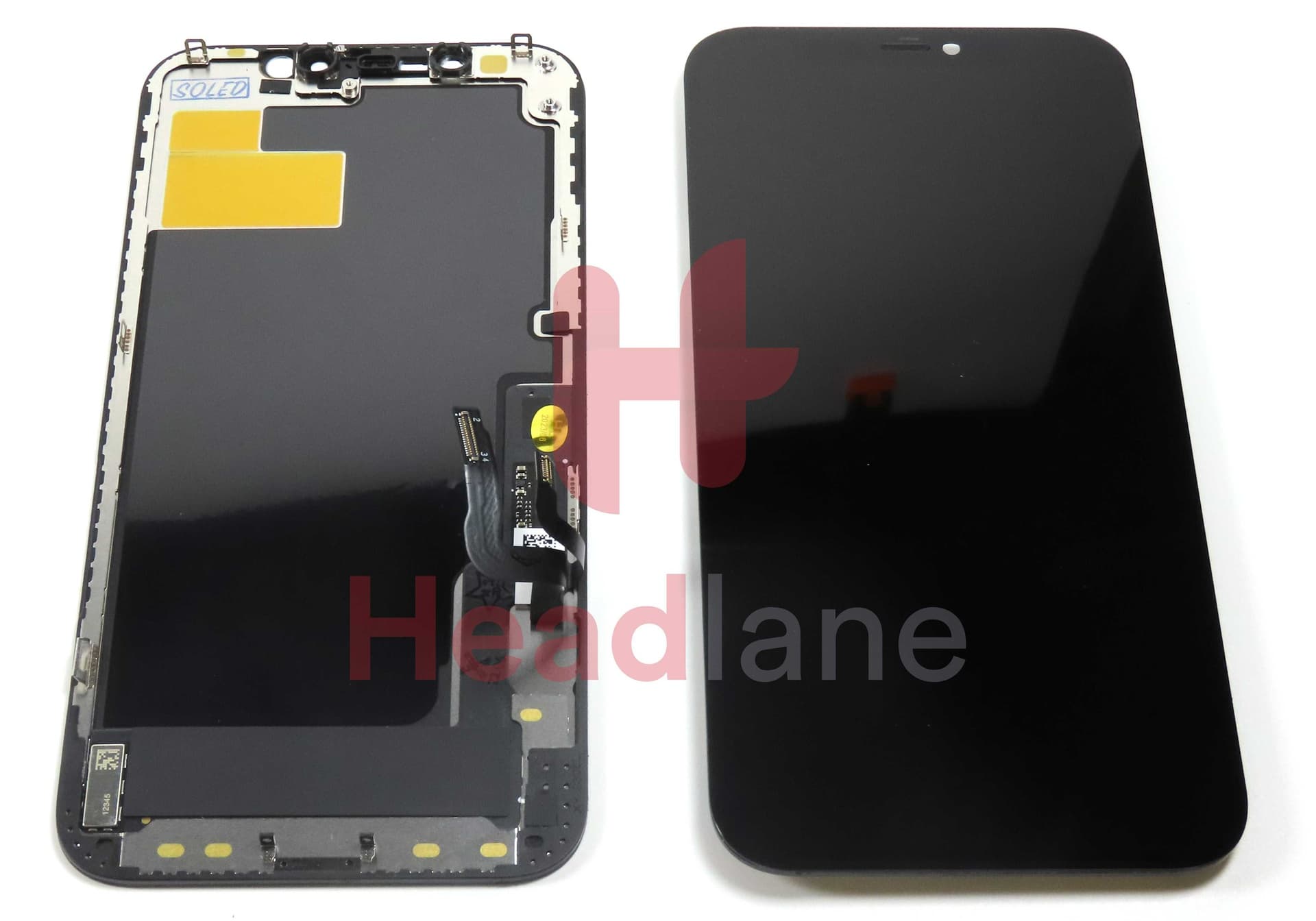 Apple iPhone 12 / 12 Pro Soft OLED Display / Screen + Touch (HX) Supports IC Changing - HX-007 - HX Replacement Part