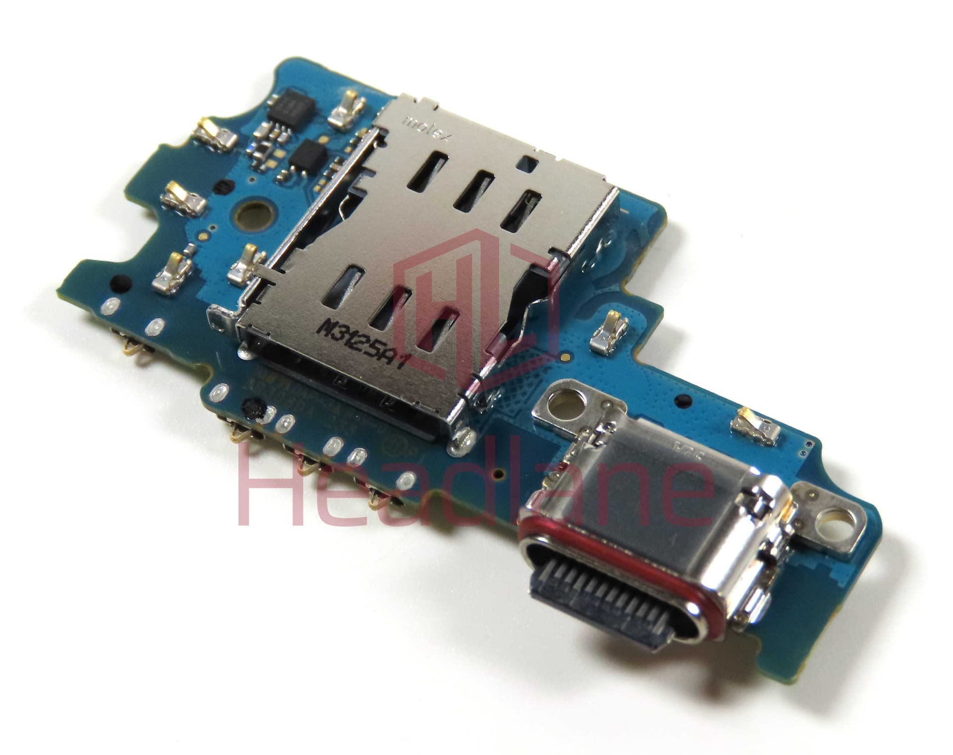 Samsung SM-G990E Galaxy S21 FE Charging Port Flex / SIM Card Reader (International Version) - GH96-14826A - Samsung Replacement Part
