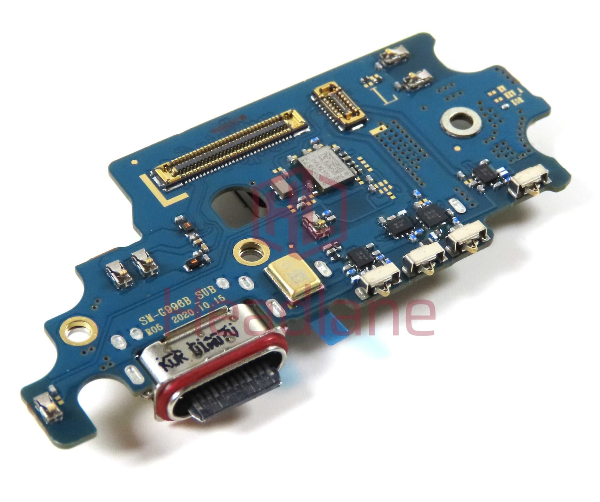 Samsung SM-G996N Galaxy S21+ 5G Charging Port Flex (Korean Version) - GH96-14050A - Samsung Replacement Part