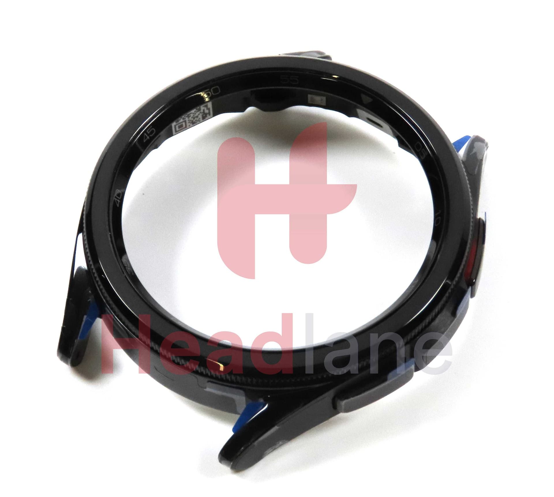 Samsung SM-R950 R955 Galaxy Watch6 Classic 43mm (BT/LTE) Front Cover / Ring - Black - GH82-31756B - Samsung Replacement Part